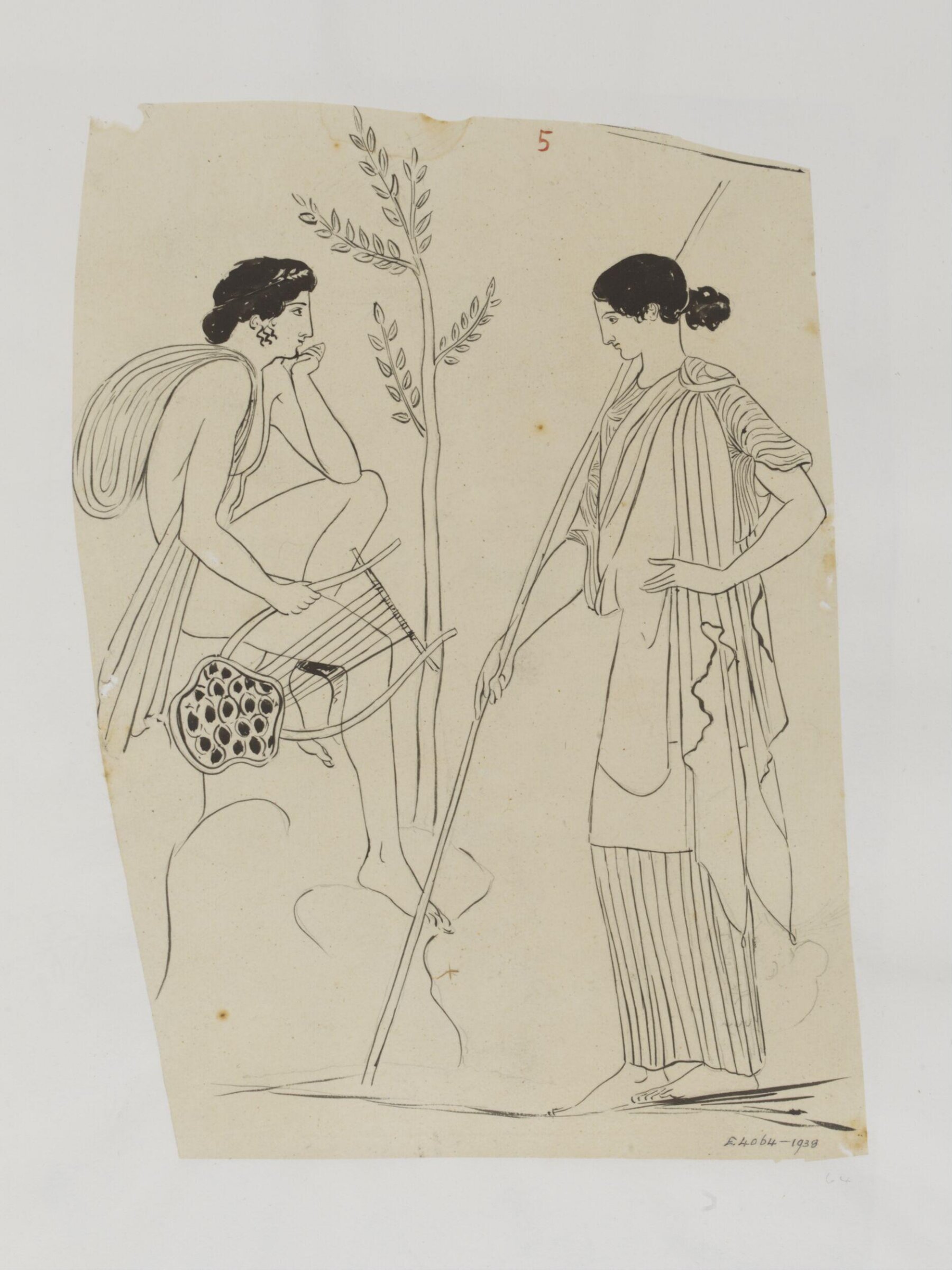 Drawing, James William Wild, 1840s