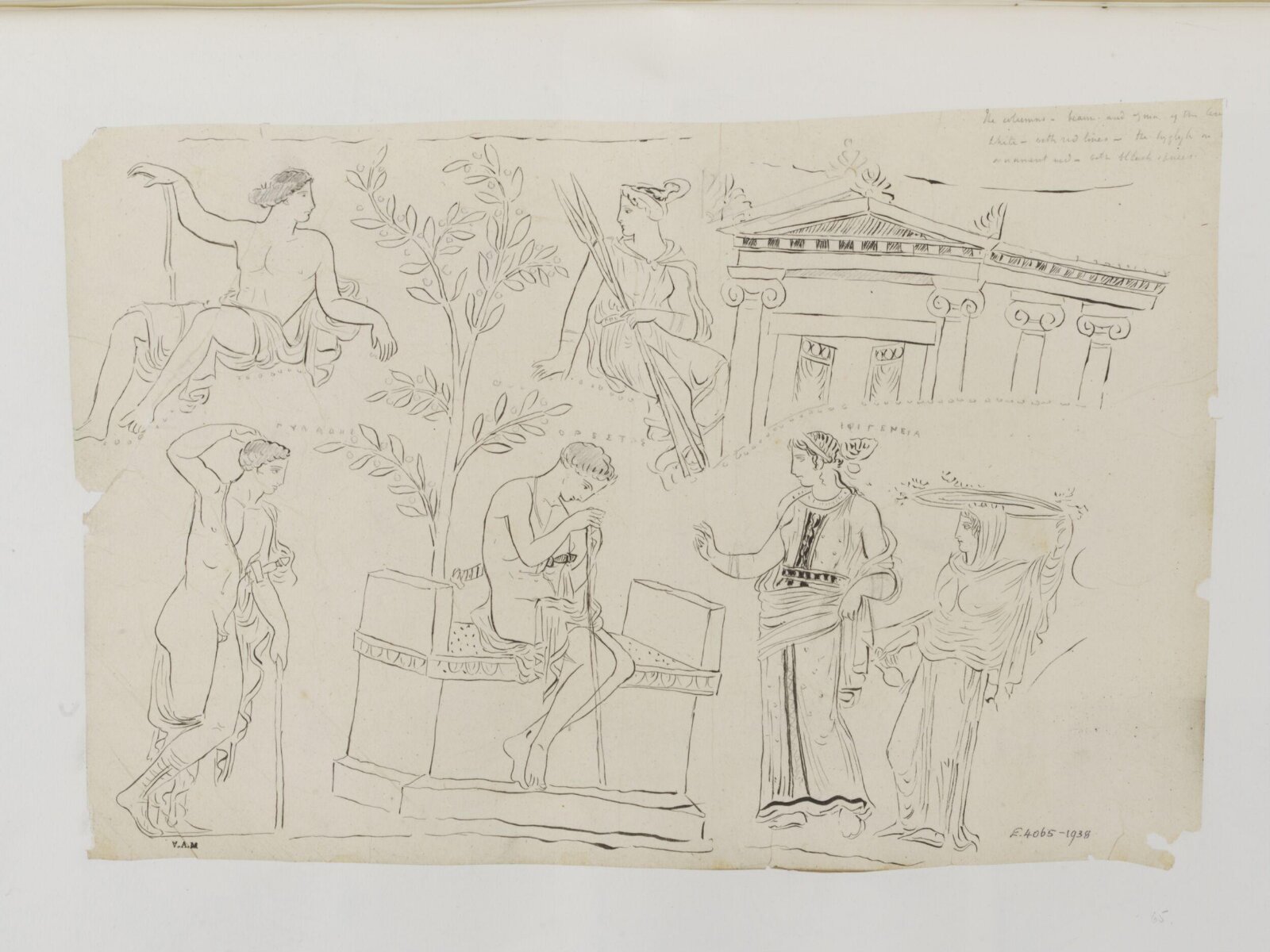 Drawing, James William Wild, 1840s