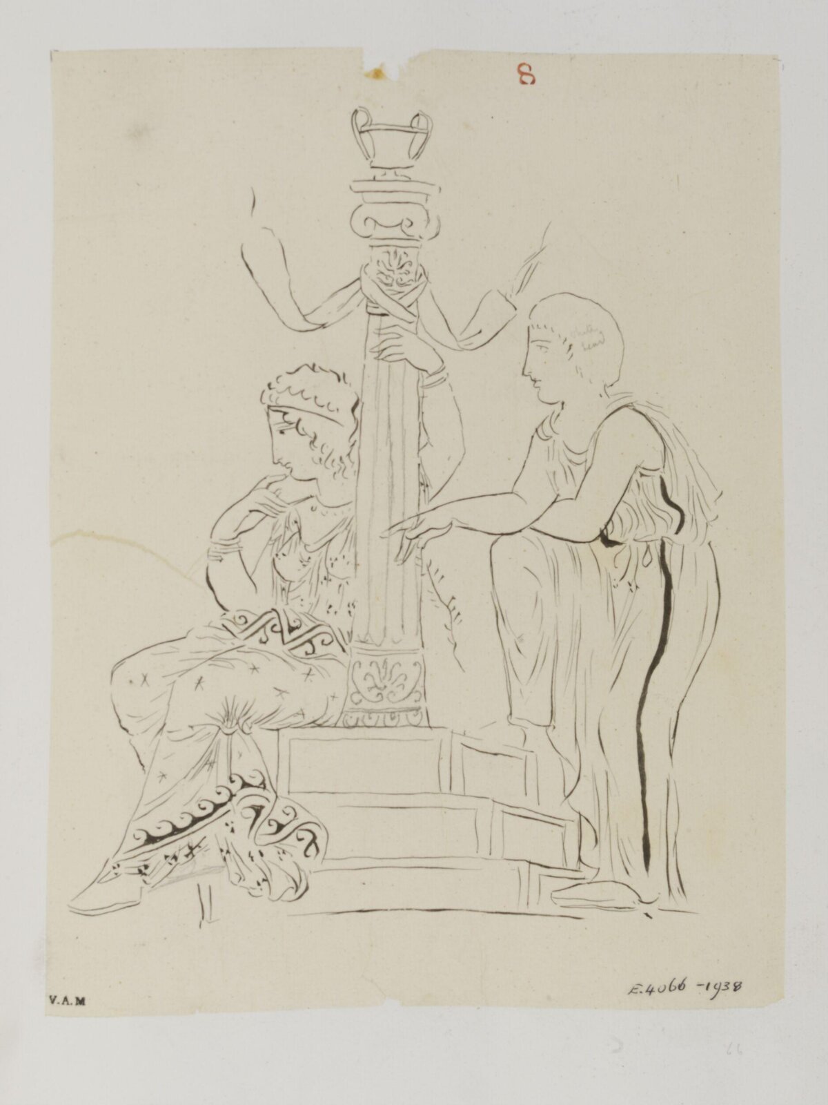 Drawing, James William Wild, 1840s