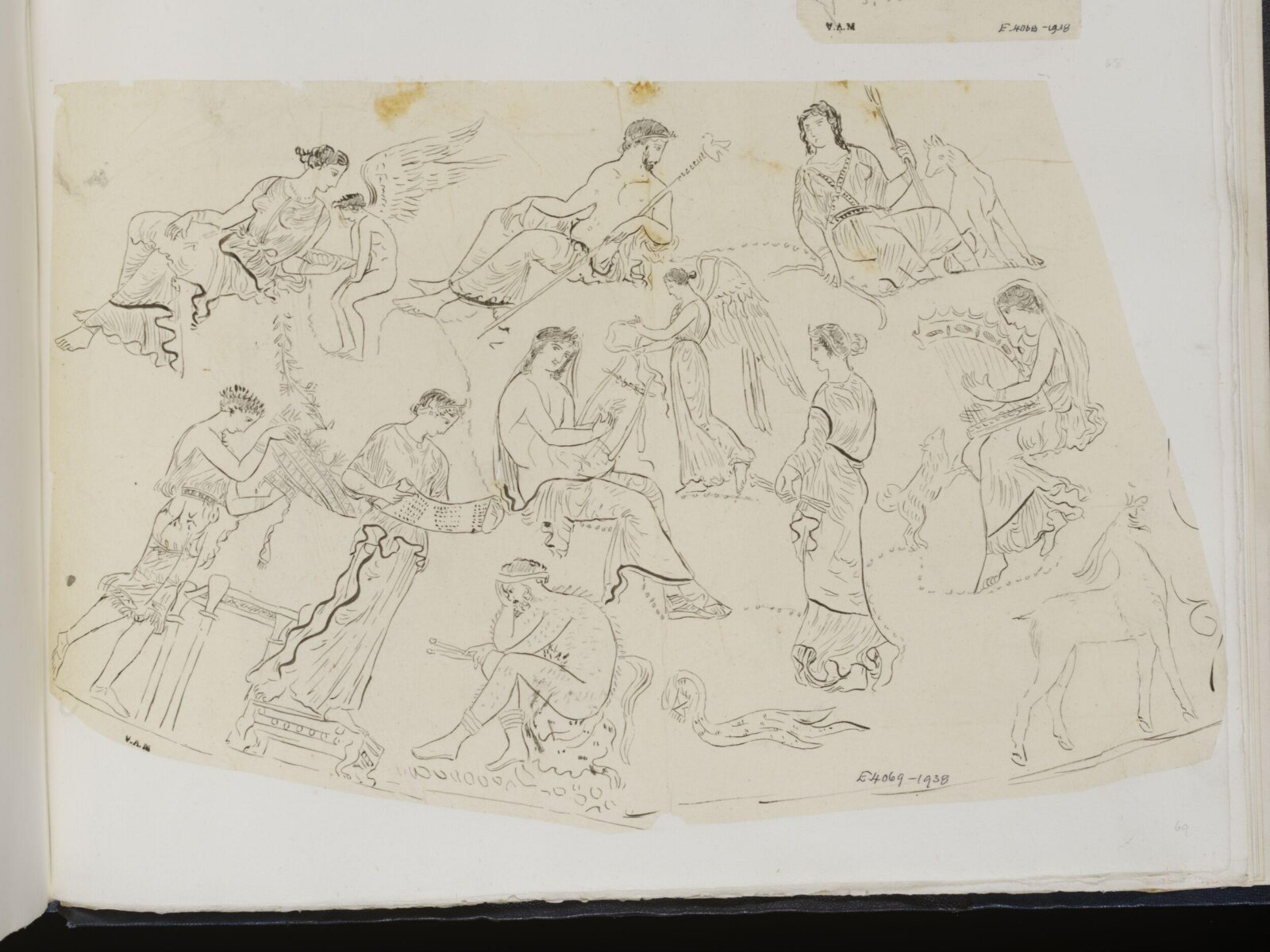 Drawing, James William Wild, 1840s
