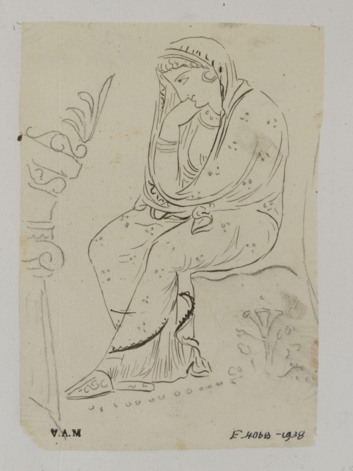Drawing, James William Wild, 1840s