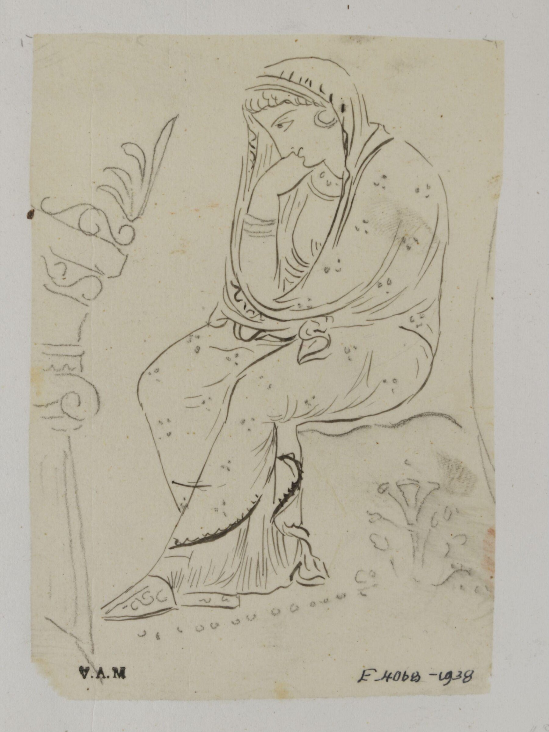 Drawing, James William Wild, 1840s