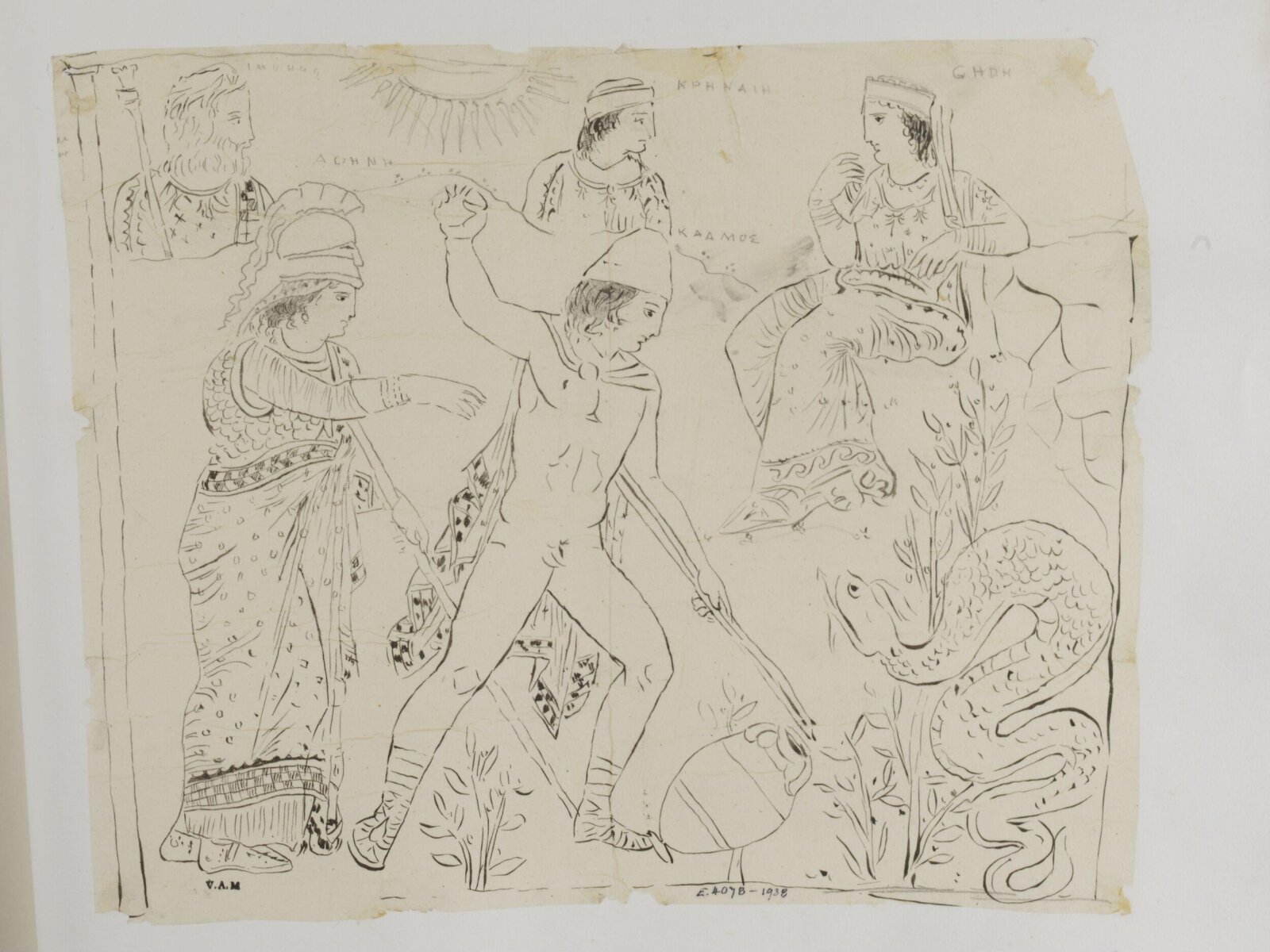 Drawing, James William Wild, 1840s