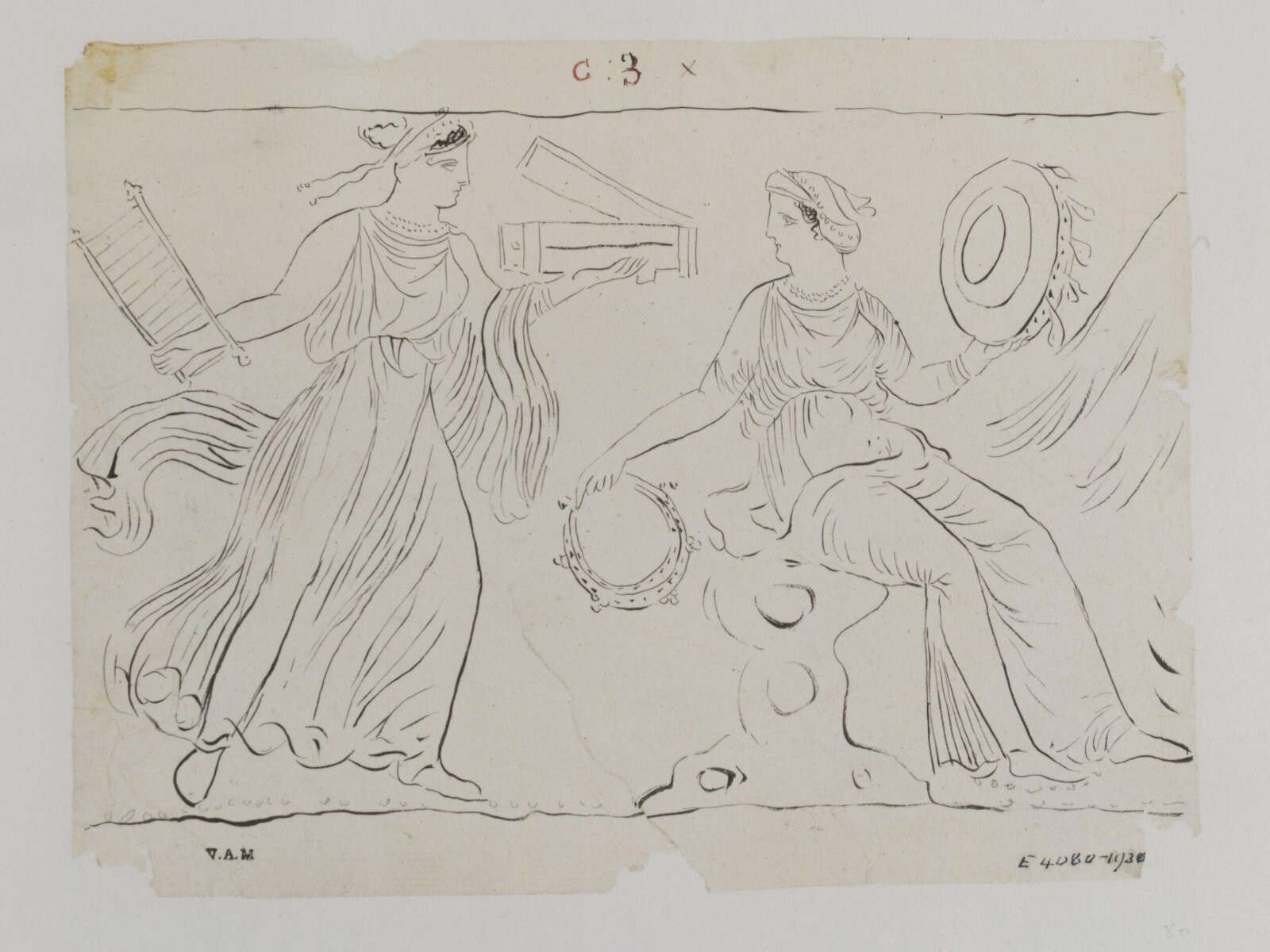 Drawing, James William Wild, 1840s