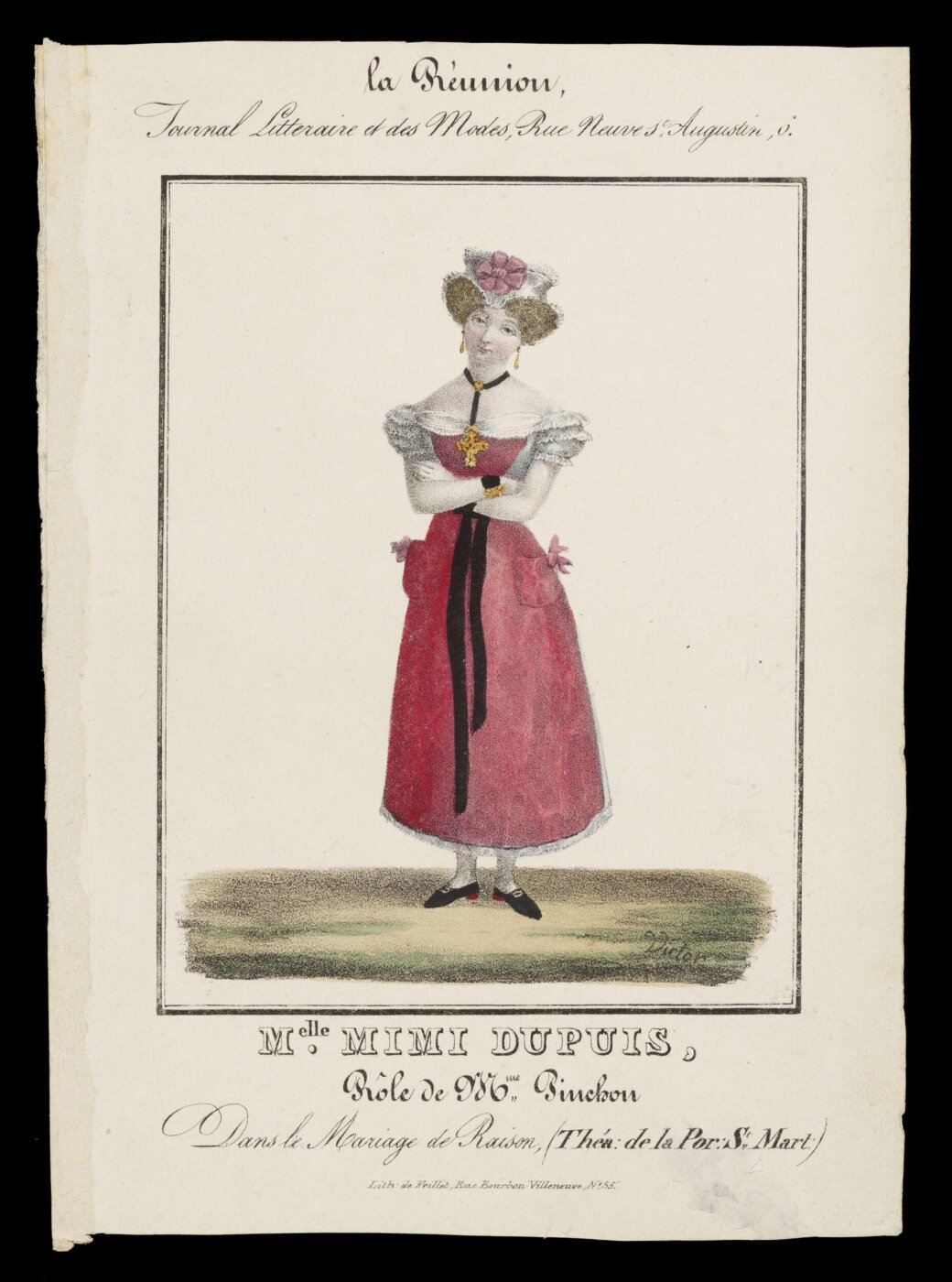 unknown, H Beard Print Collection