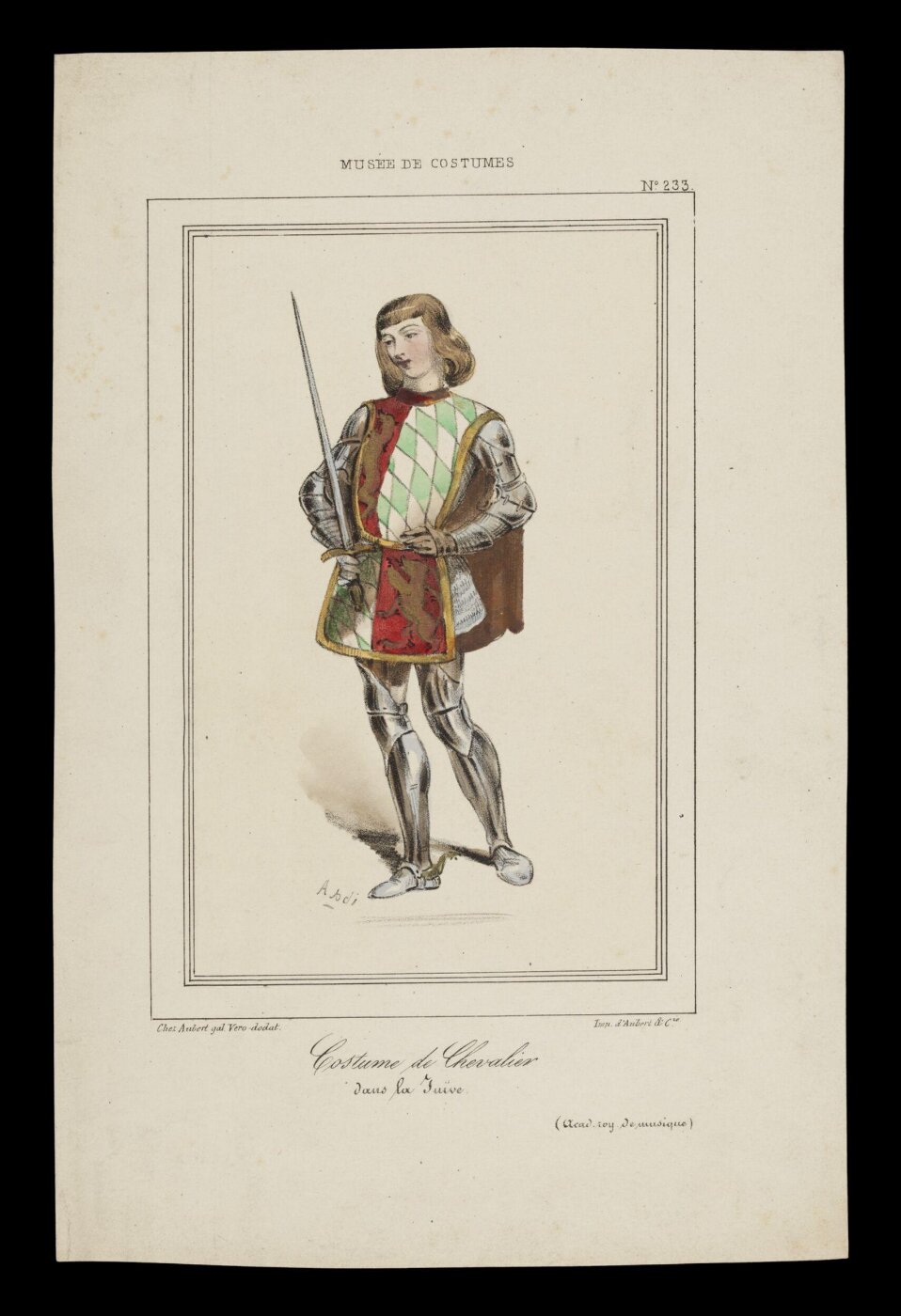unknown, H Beard Print Collection
