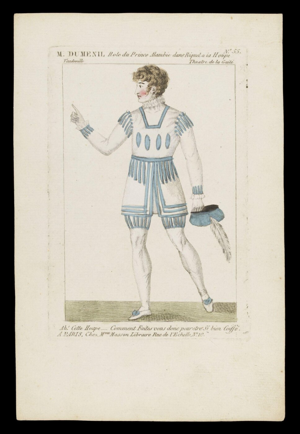 unknown, H Beard Print Collection