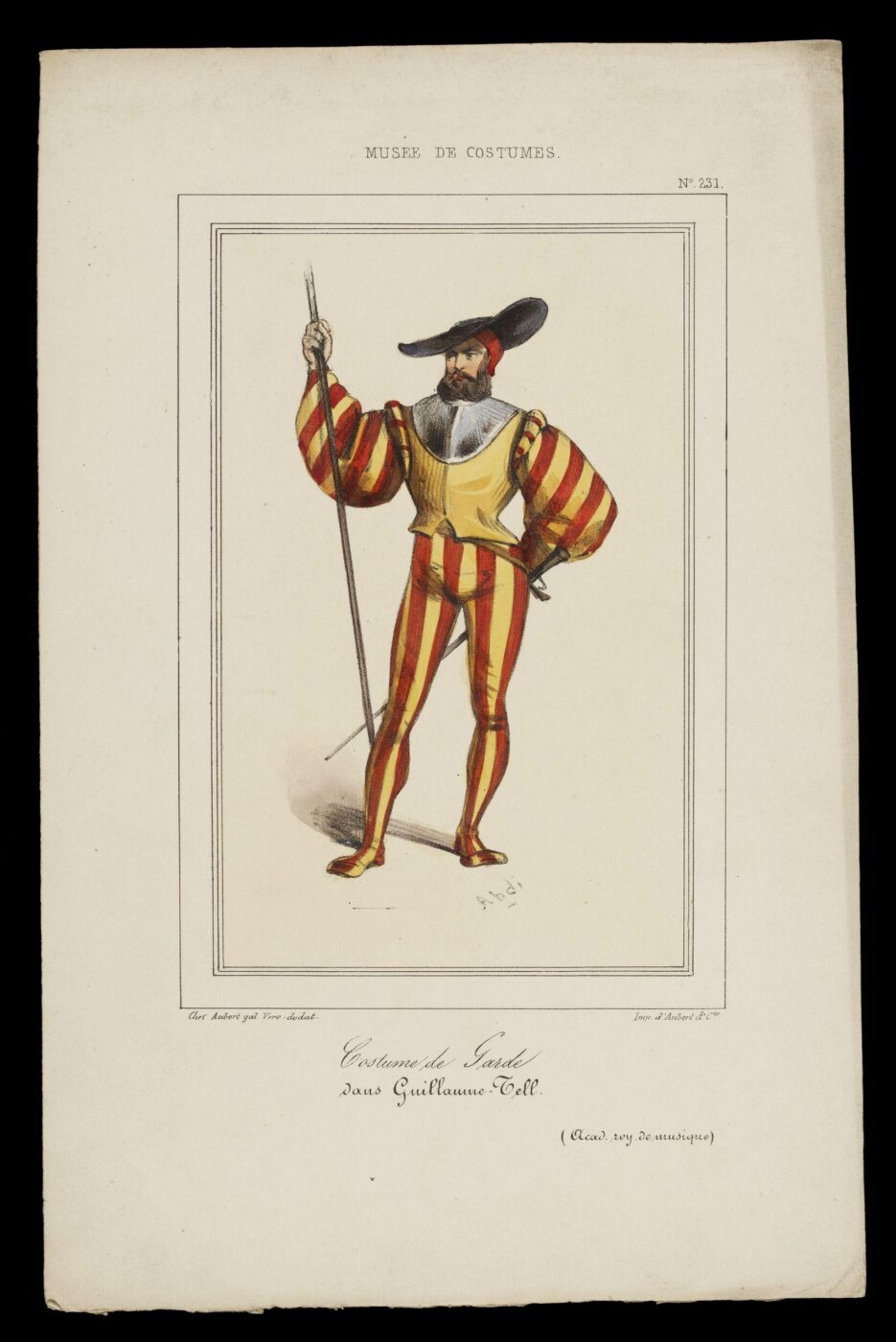 unknown, H Beard Print Collection
