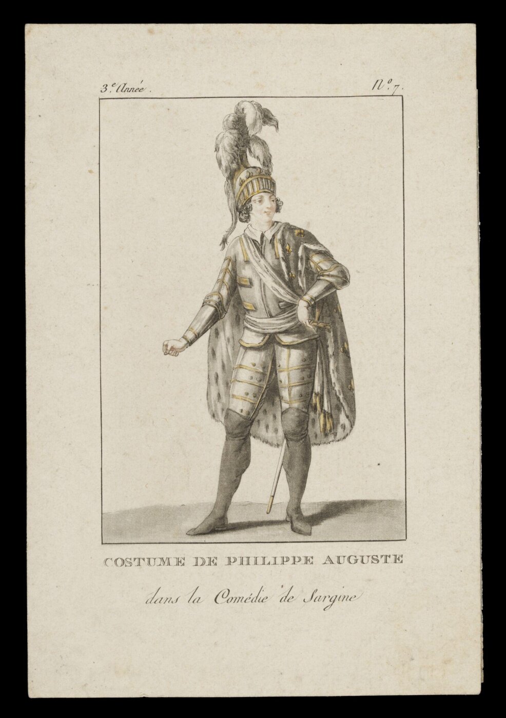 unknown, H Beard Print Collection