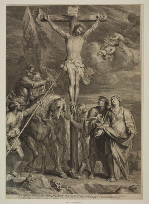 Christ on the Cross | Van Dyck, Anthony (Sir) | Bolswert, Schelte | V&A ...