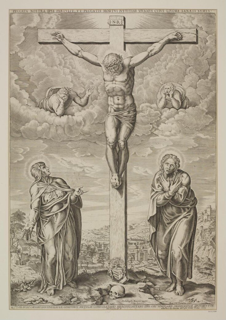 The Crucifixion and the Two Maries top image
