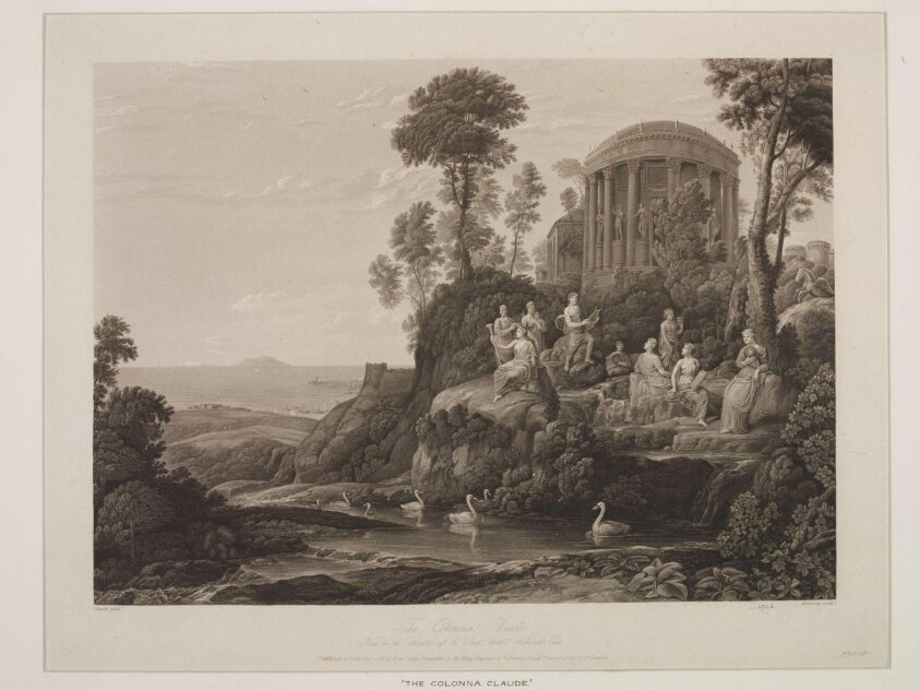 'The Colonna Claude' (1812) by Louis Fabricius Dubourg