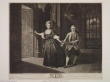 Mr. Garrick and Mrs. Pritchard in the Tragedy of Macbeth, Act II, Scene III thumbnail 1