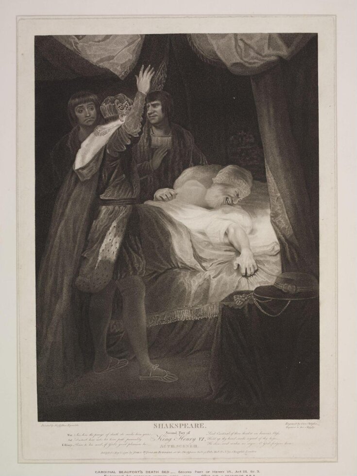 Cardinal Beaufort’s Death Bed image