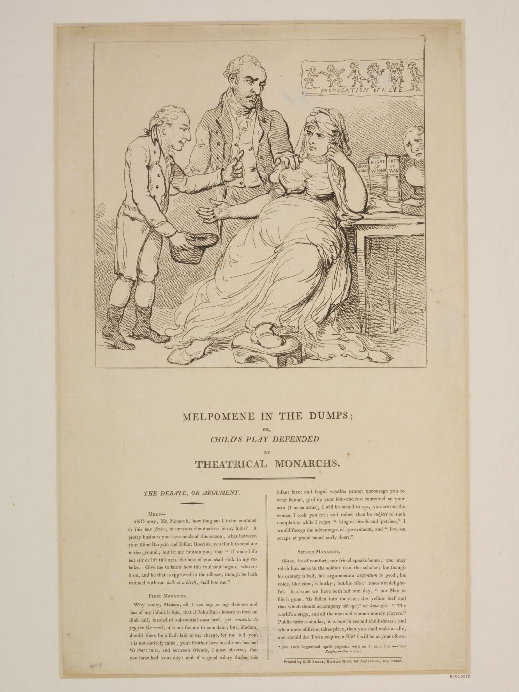Unknown, Melpomene in the Dumps