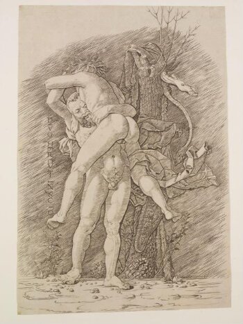 Hercules And Antaeus Unknown Pollaiolo Antonio Del V A Explore The Collections