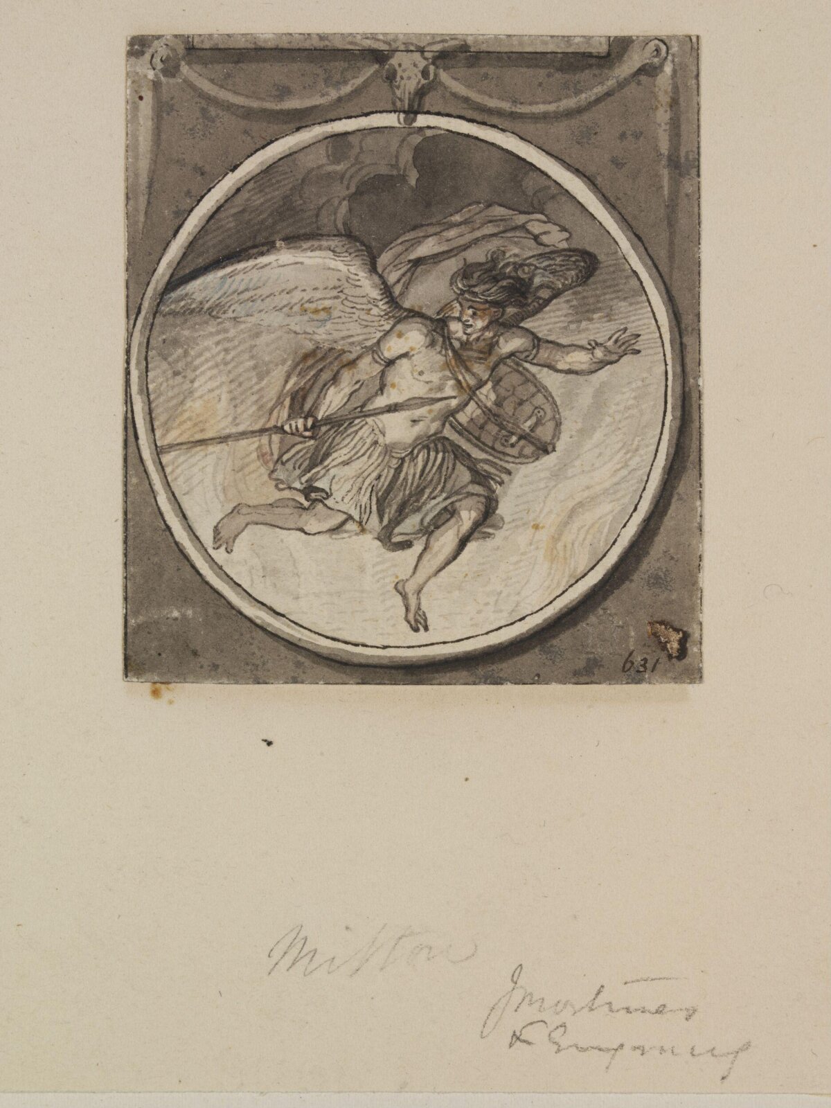 Drawing, John Hamilton Mortimer, second half of 18th century