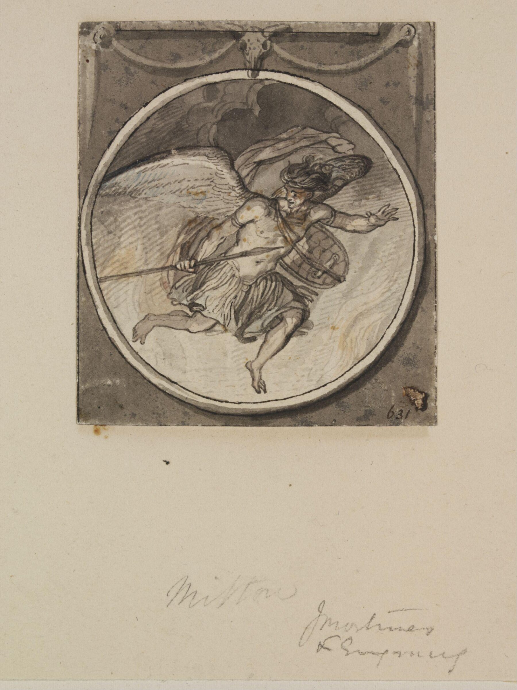 Drawing, John Hamilton Mortimer, second half of 18th century
