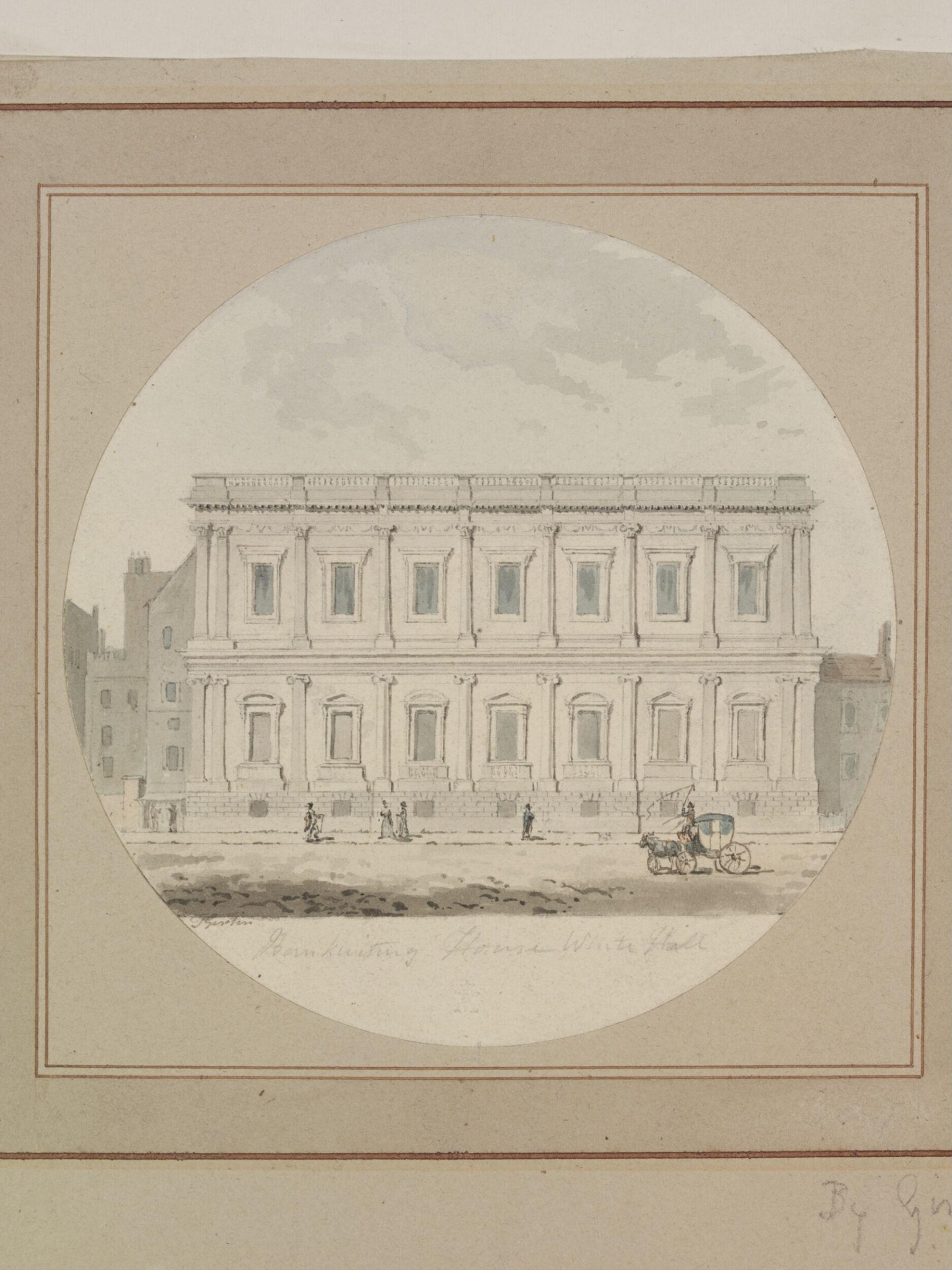 Drawing, Thomas Girtin, late 18th century