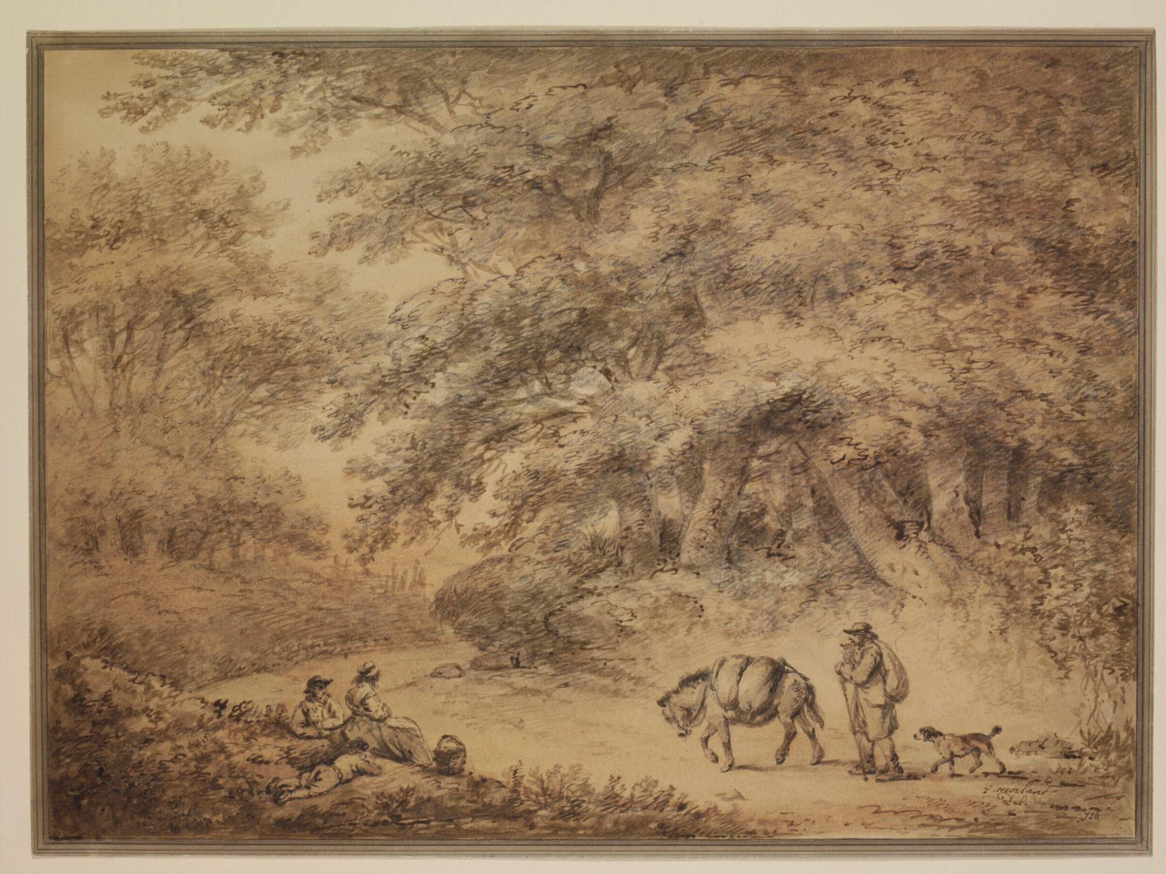 Drawing, George Morland, late 18th - early 19th century