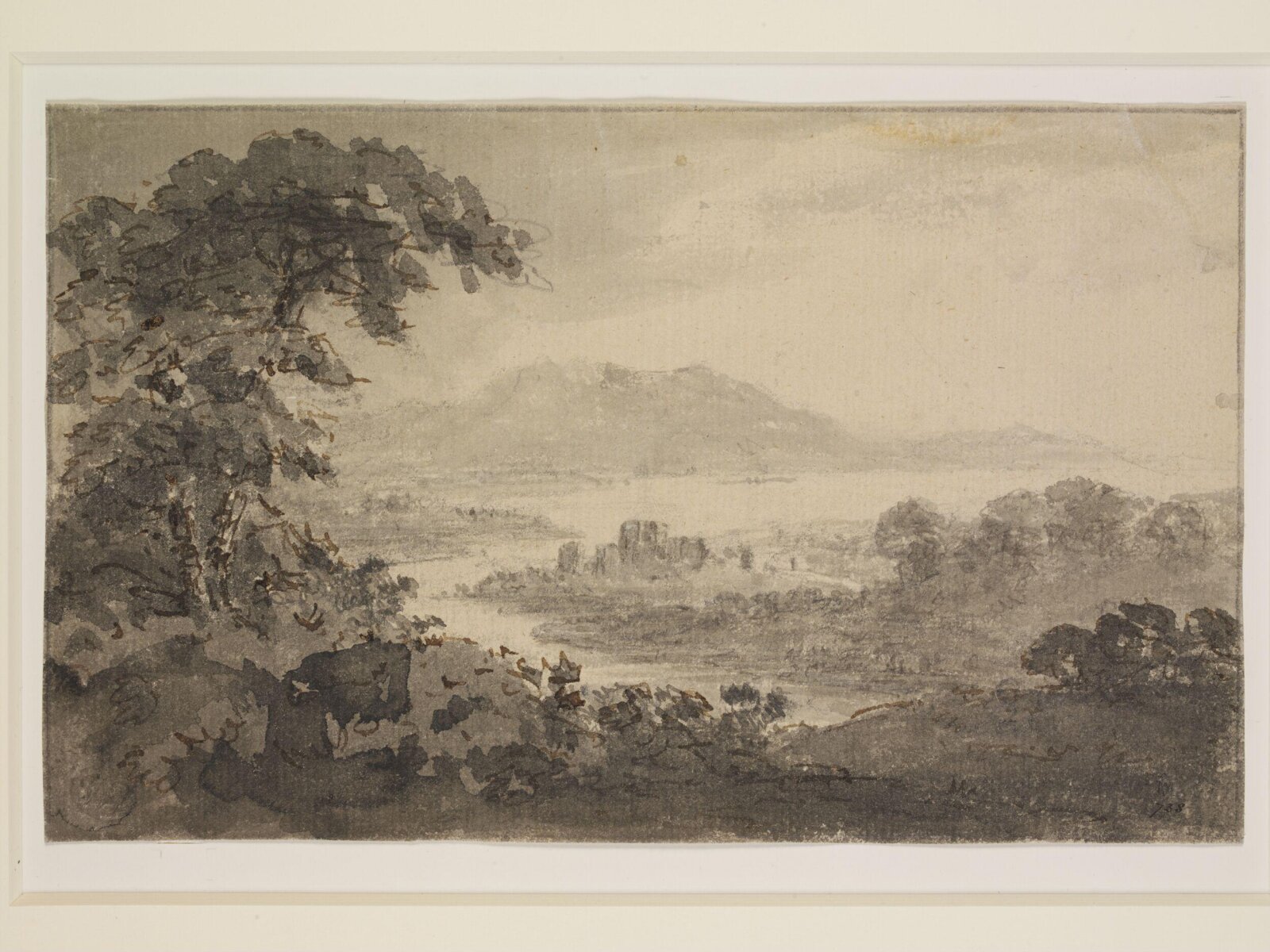 Drawing, William Gilpin, 18th - early 19th century