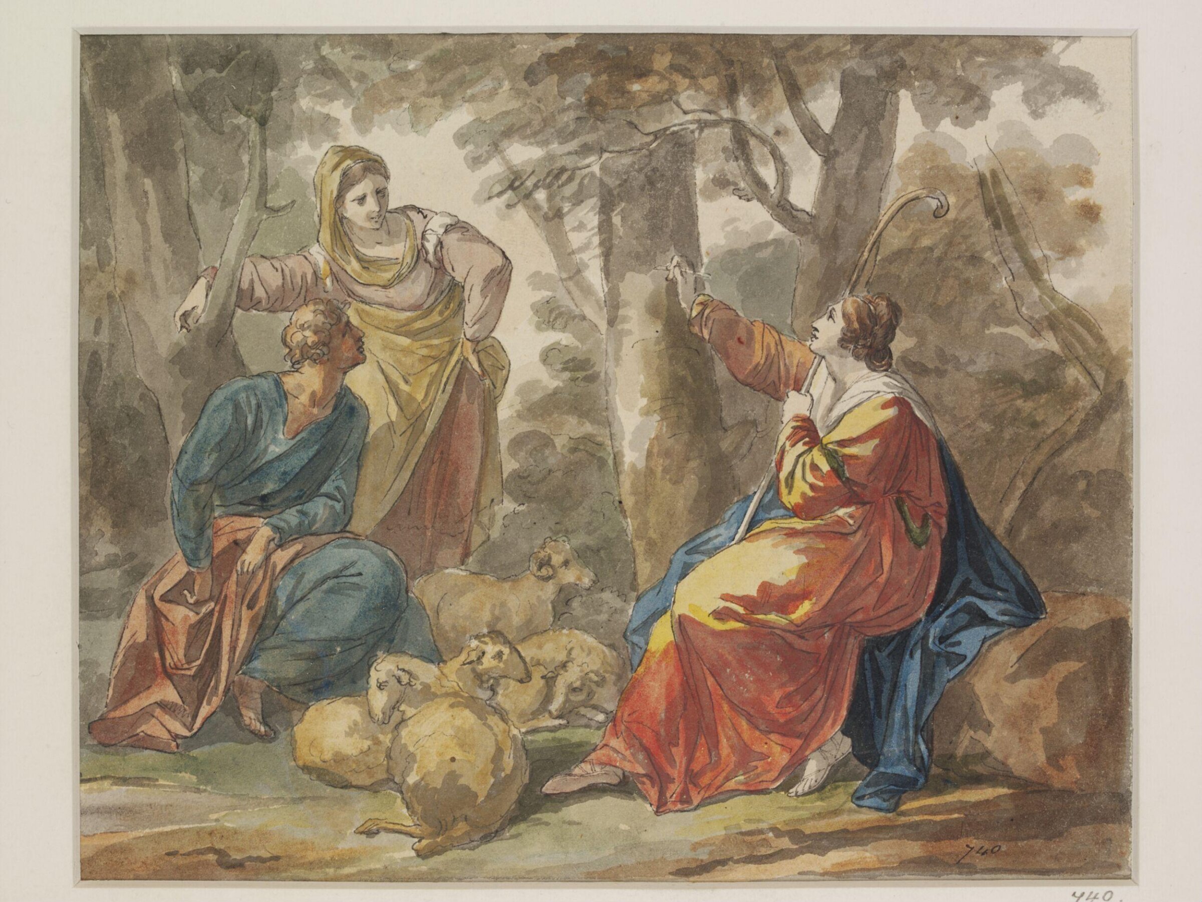 Orlando Furioso, Angelica Kauffman, 18th - early 19th century