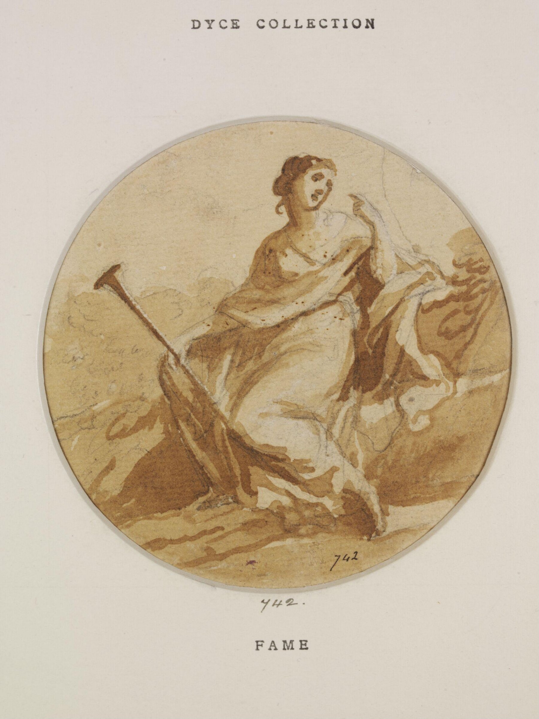 Drawing, Angelica Kauffman, 18th - early 19th century