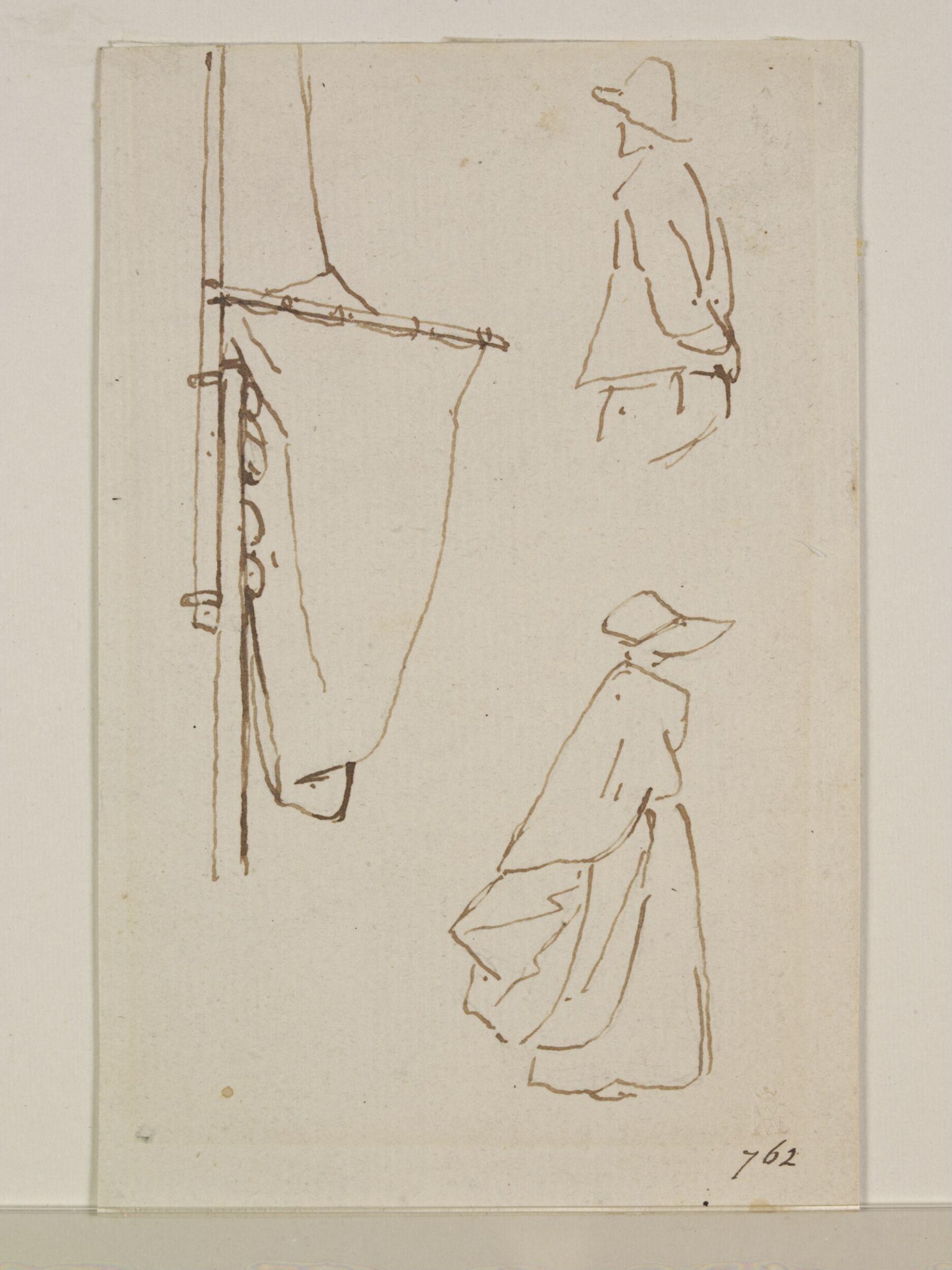 Drawing, Philip James de Loutherbourg, 18th - early 19th century