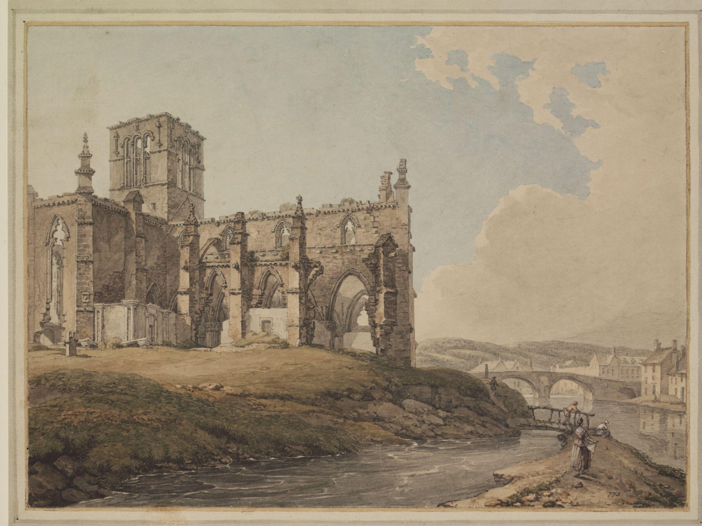 Watercolour, Thomas Hearne, late 18th - early 19th century
