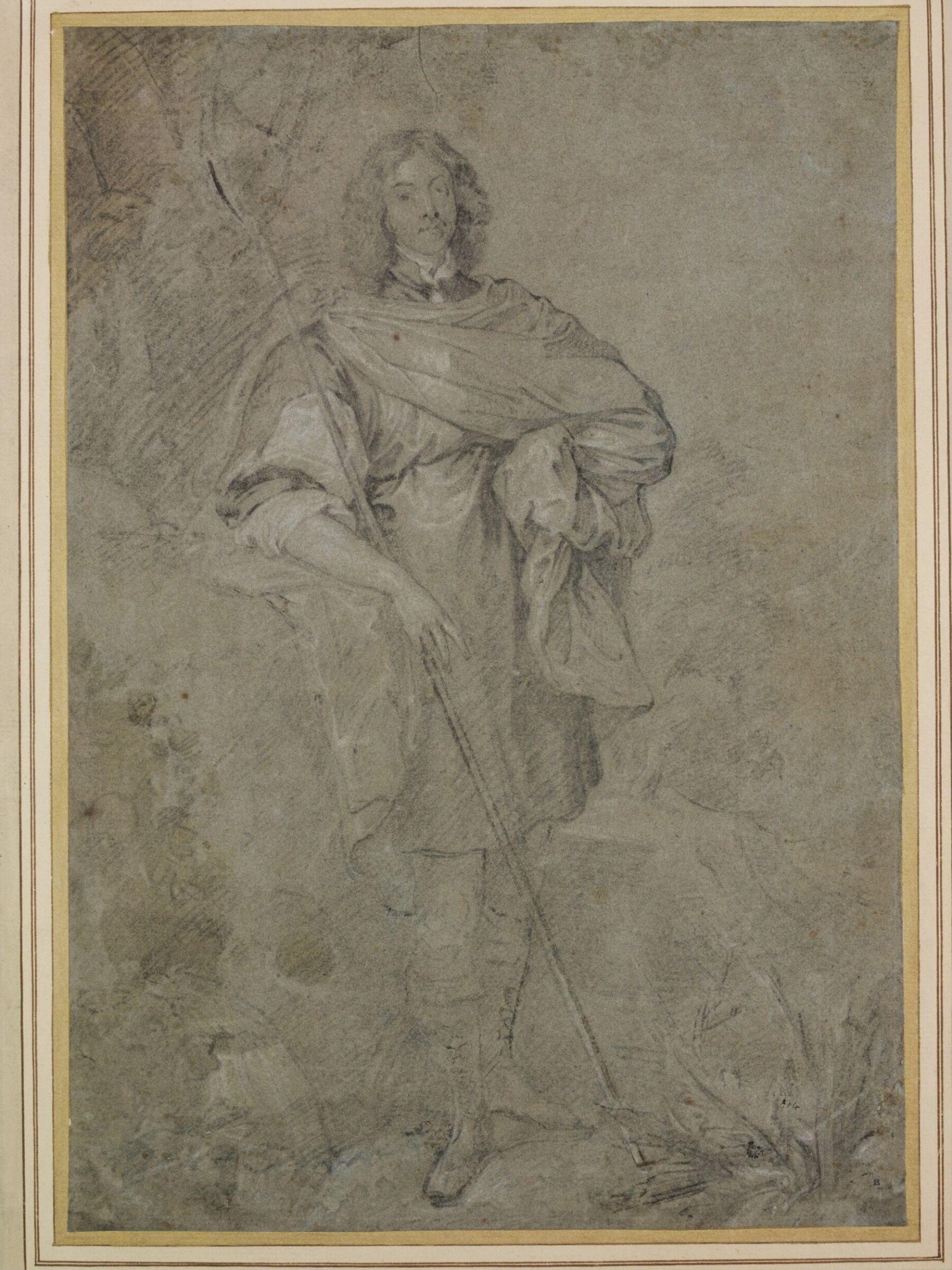 Sir Philip Sidney in the character of Author of ye Arcadia, William Dobson, ca.1640