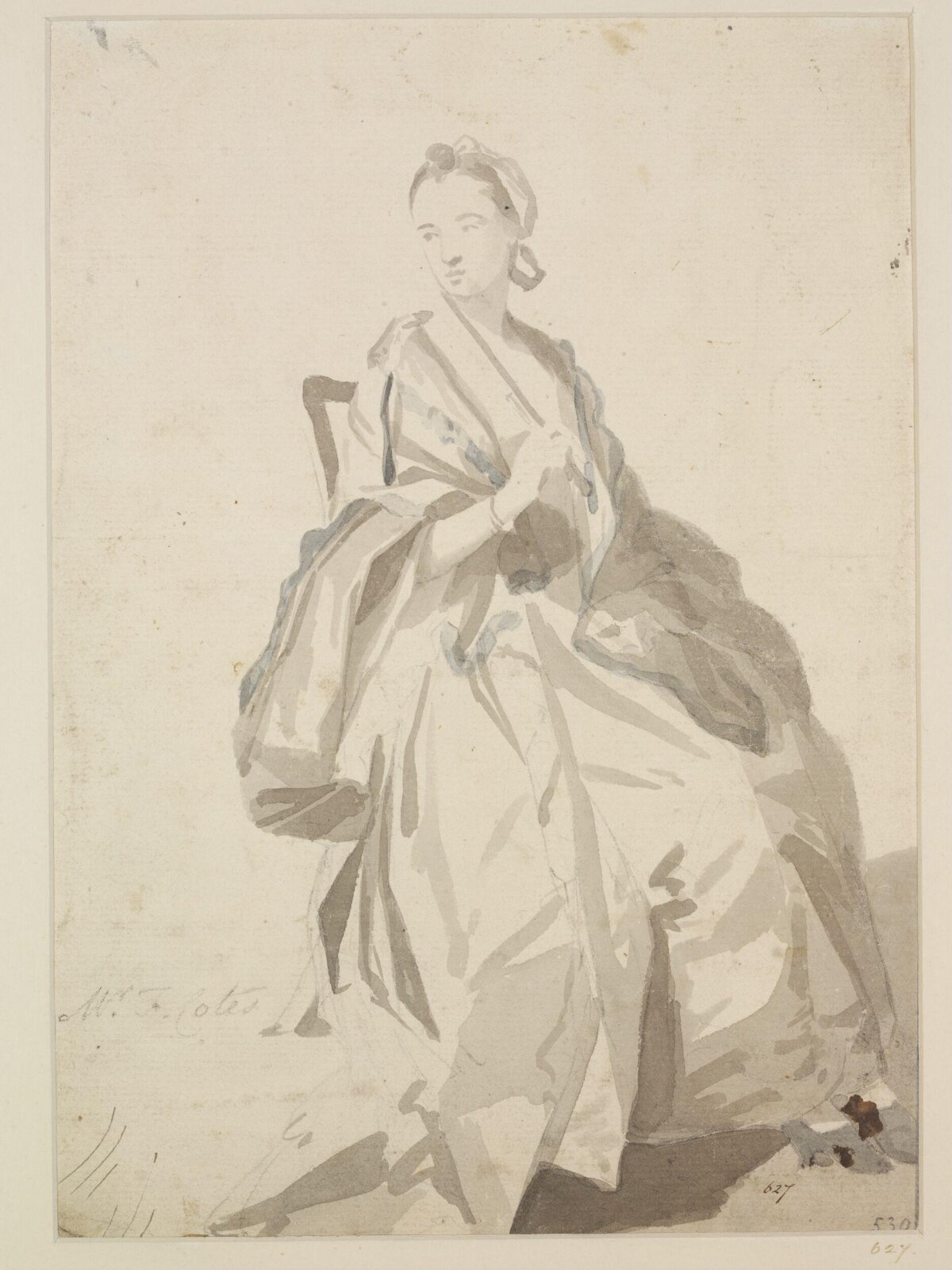 The Painter's Wife, Francis Cotes, late 18th century