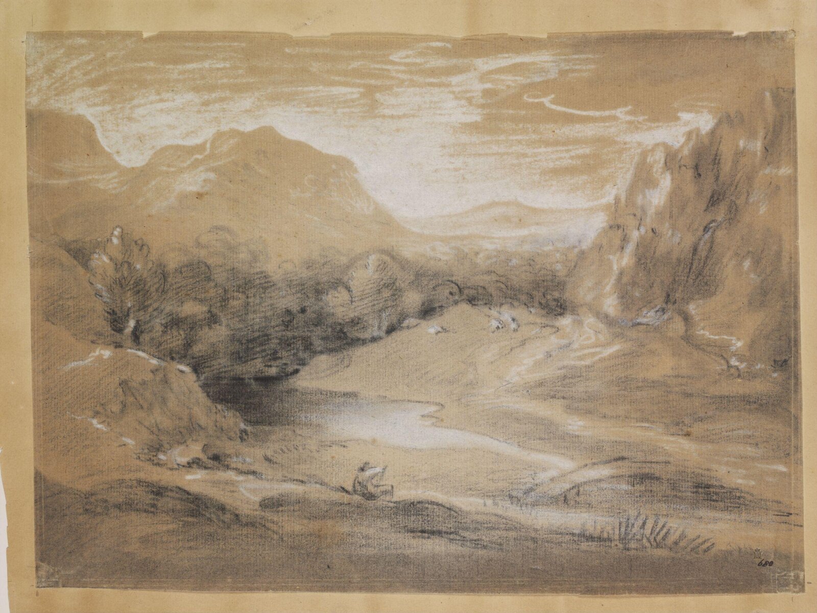 Drawing, Thomas Gainsborough, 18th century
