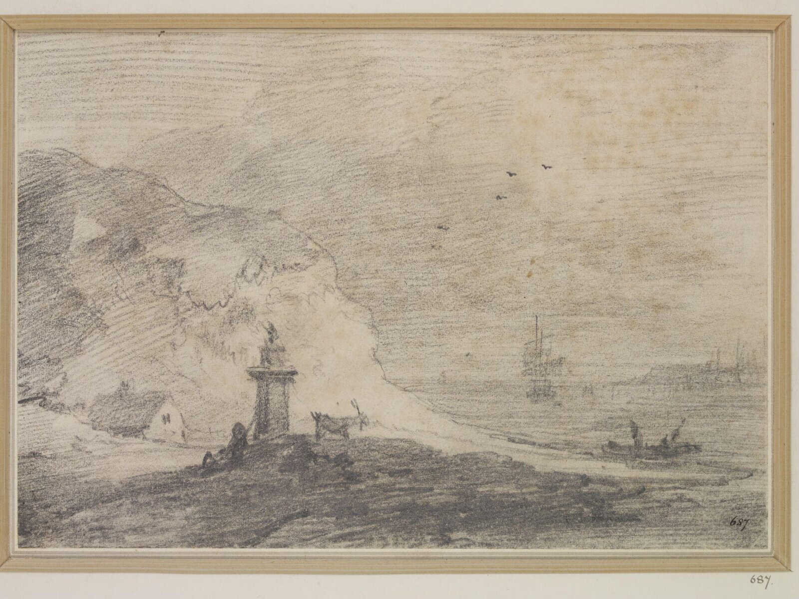 Drawing, Thomas Gainsborough, 18th century