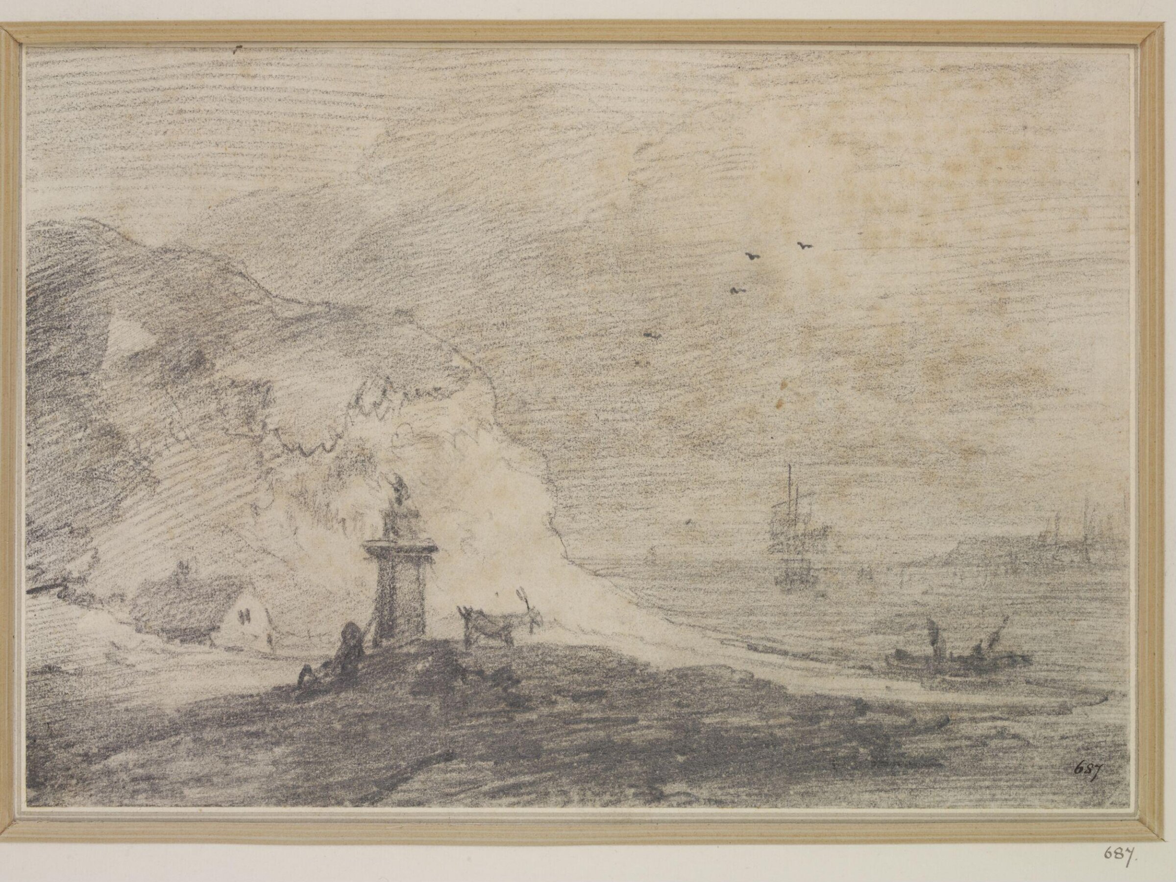 Drawing, Thomas Gainsborough, 18th century