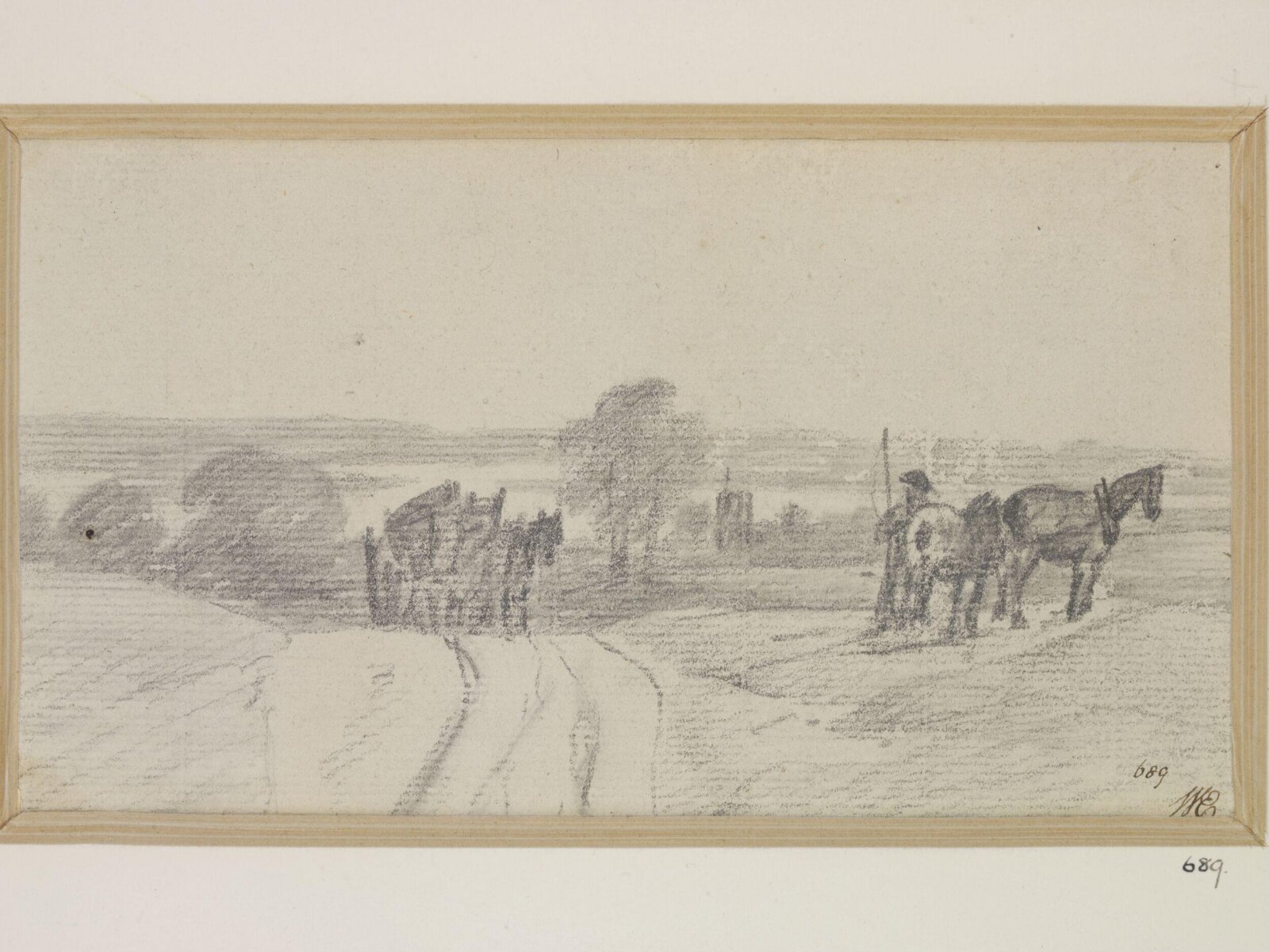 Drawing, Thomas Gainsborough, 18th century