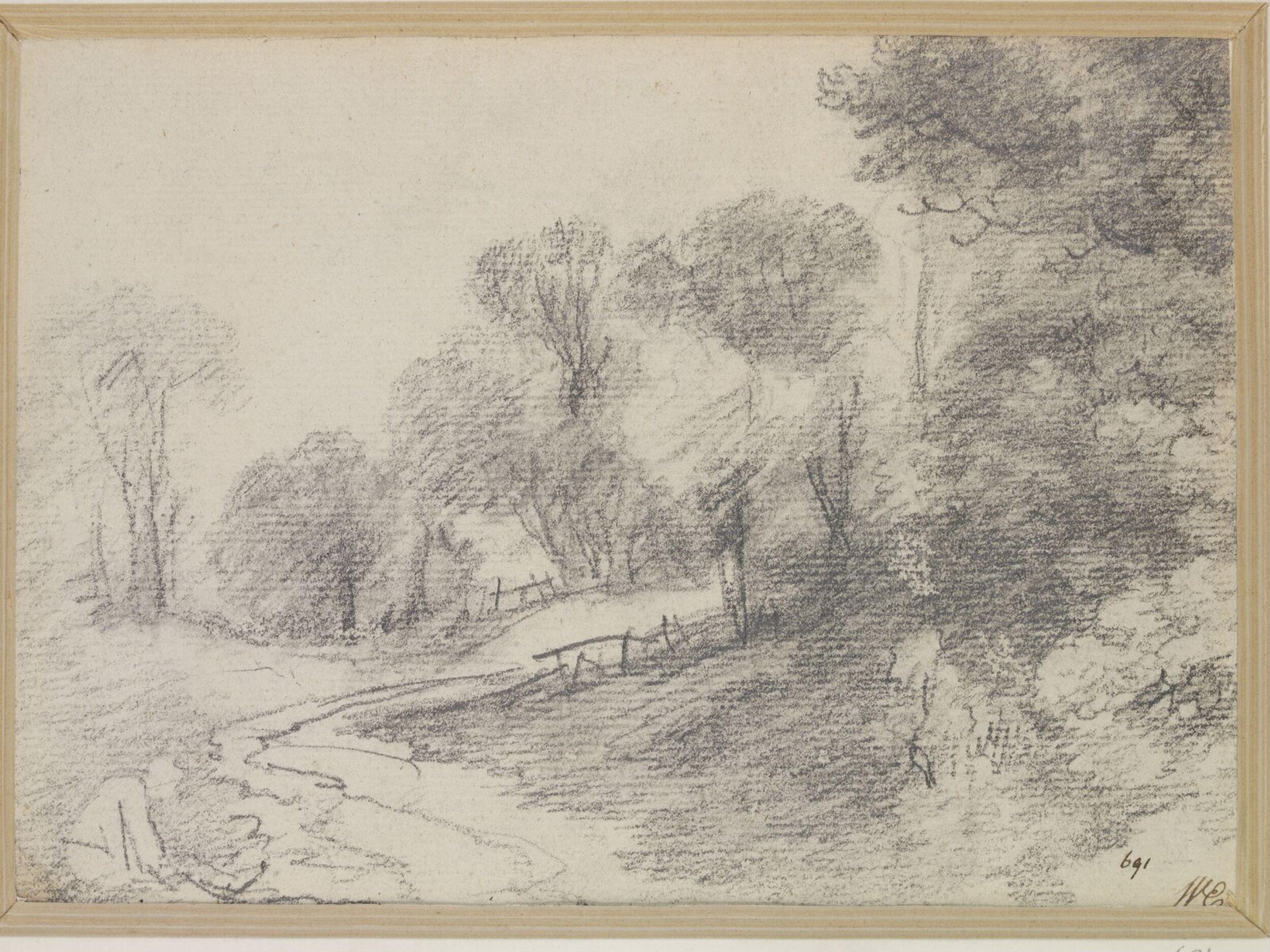 Drawing, Thomas Gainsborough, 18th century