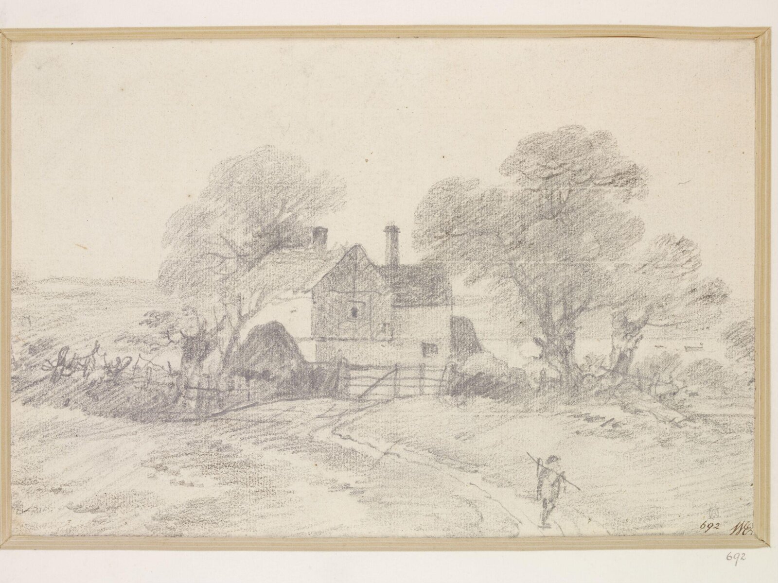 Drawing, Thomas Gainsborough, 18th century