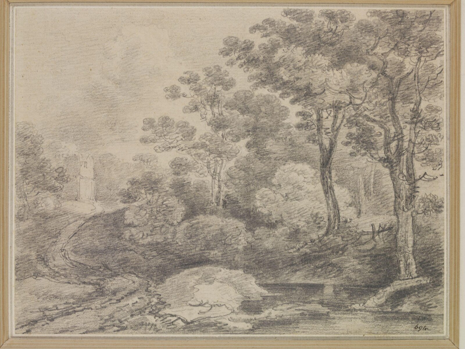 Drawing, Thomas Gainsborough, 18th century