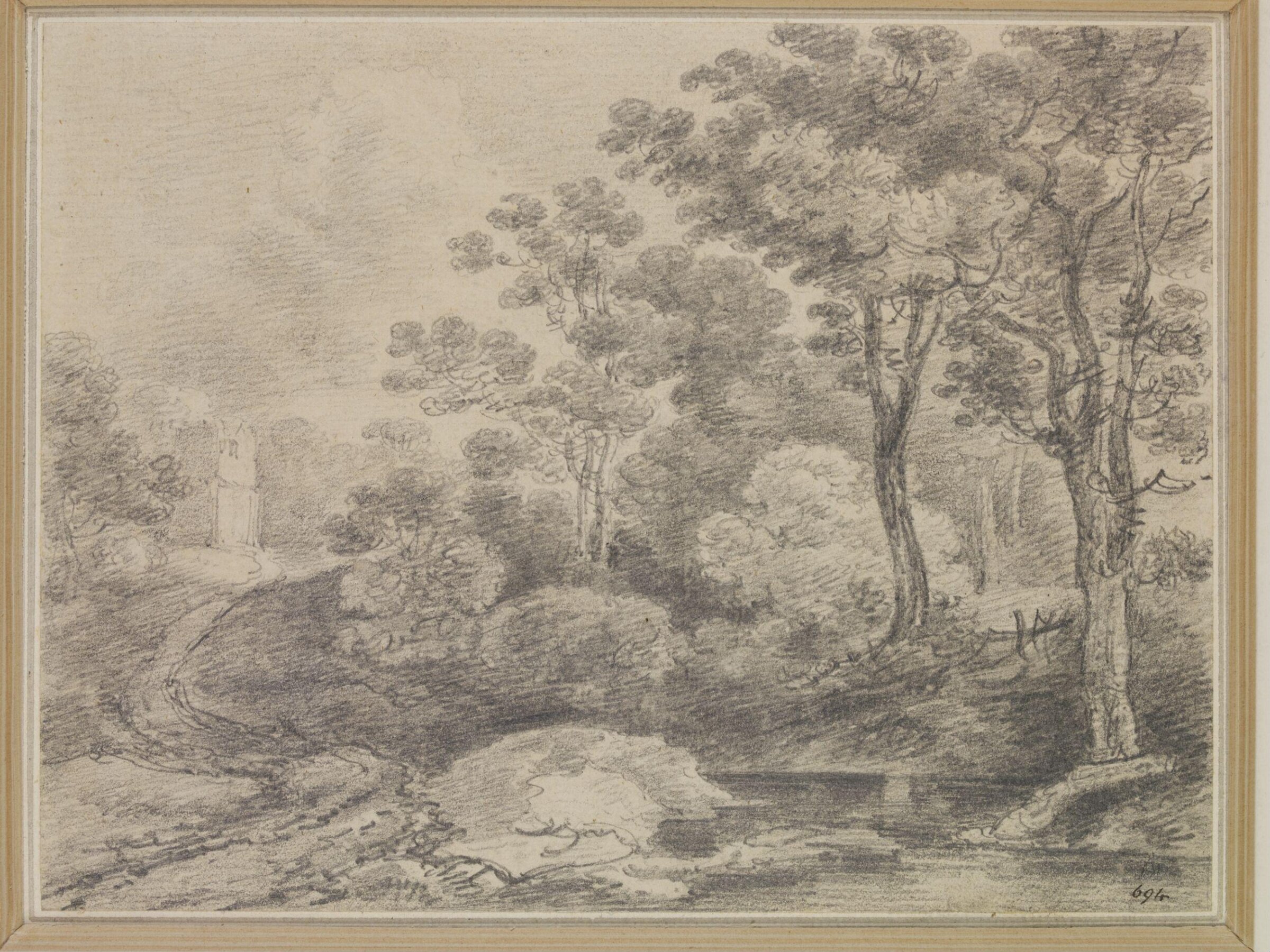 Drawing, Thomas Gainsborough, 18th century