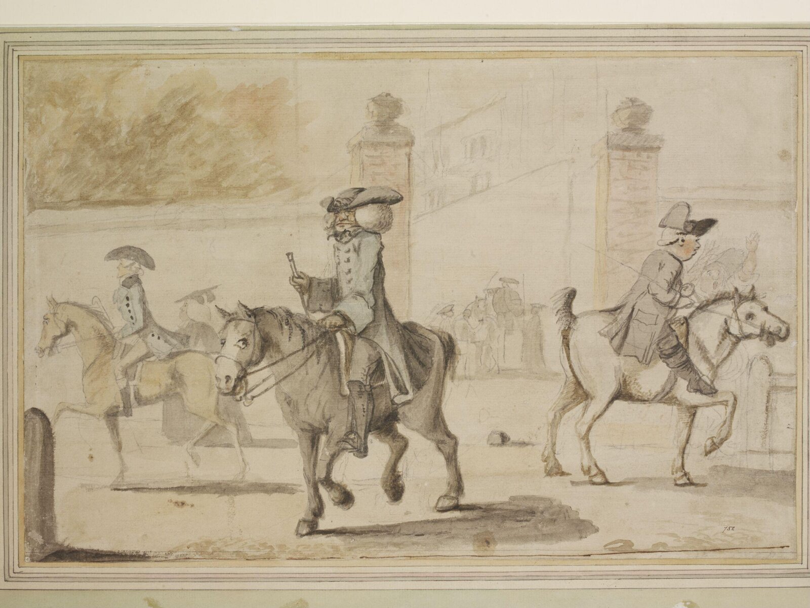 Painting, Henry William Bunbury, 18th century