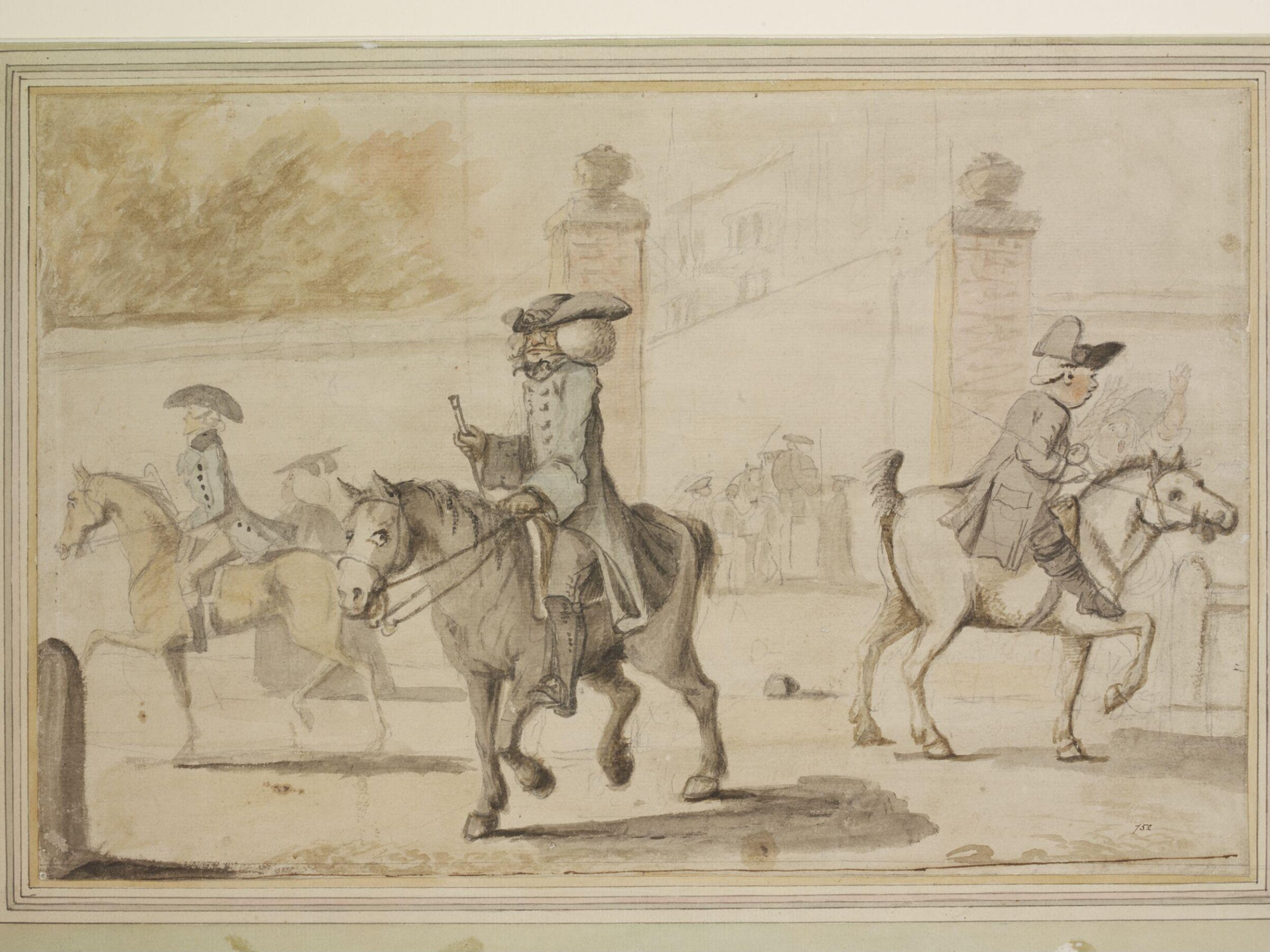 Painting, Henry William Bunbury, 18th century
