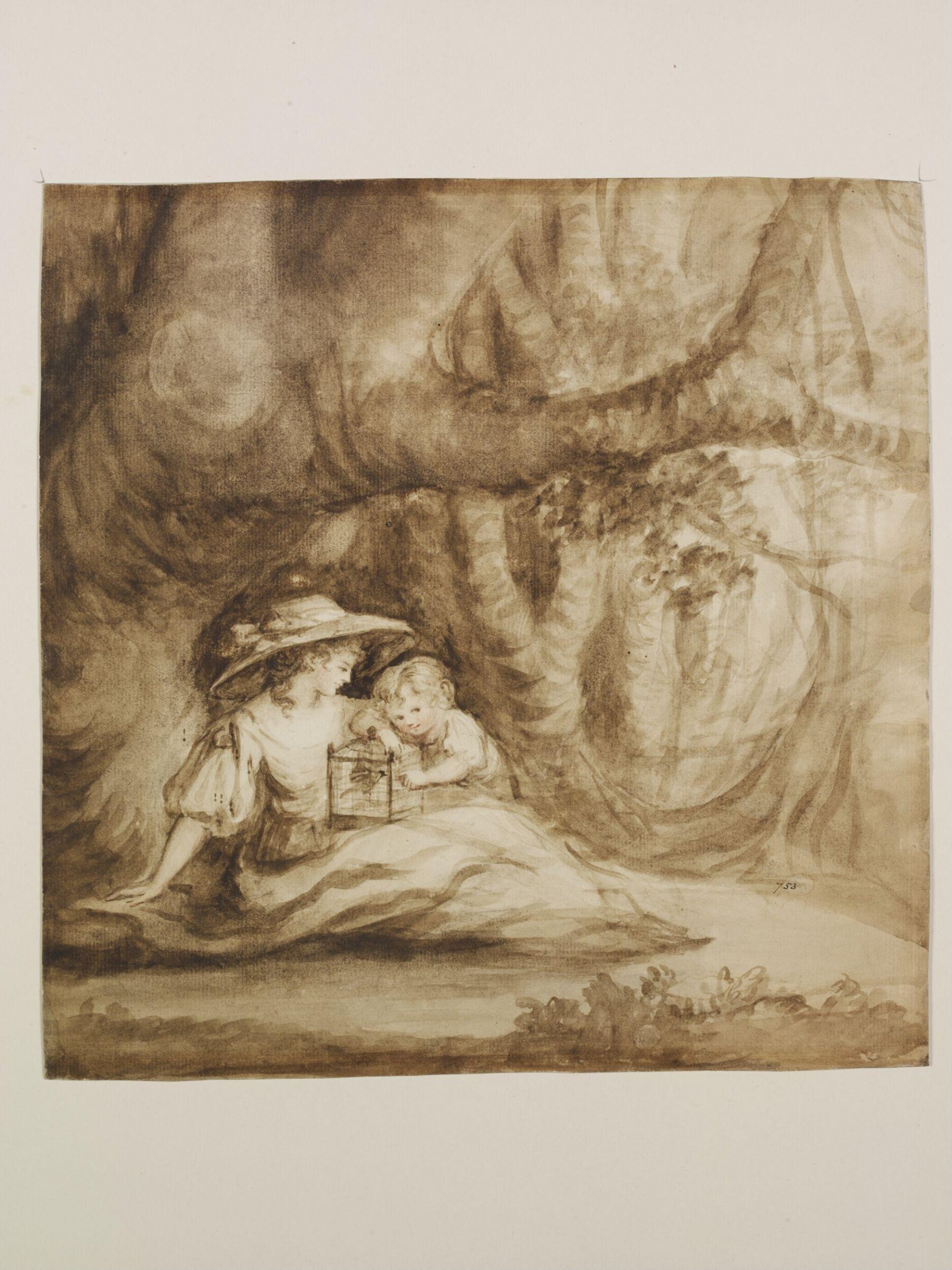 Painting, Henry William Bunbury, 18th - early 19th century