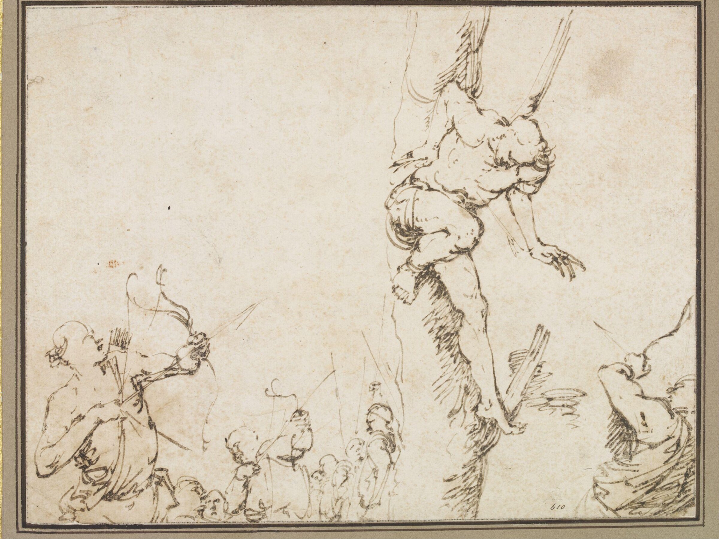 The Martyrdom of St. Sebastian, Jusepe de Ribera, 17th century