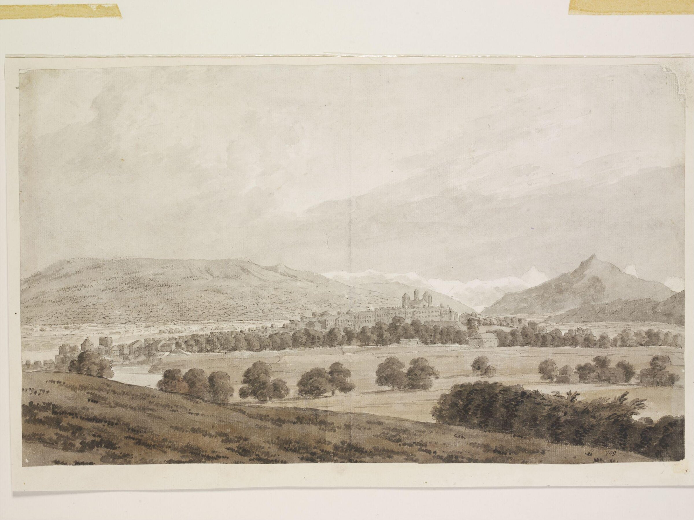 Watercolour, John Robert Cozens, 1776