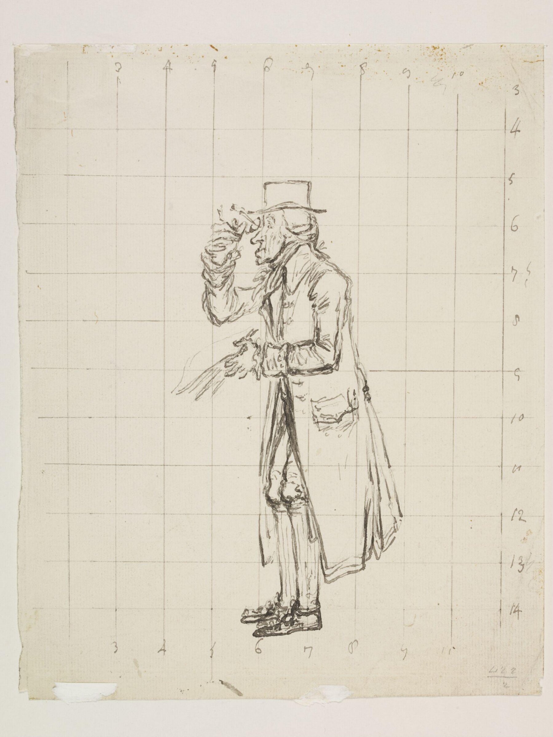 Drawing, James Gillray, 18th - early 19th century