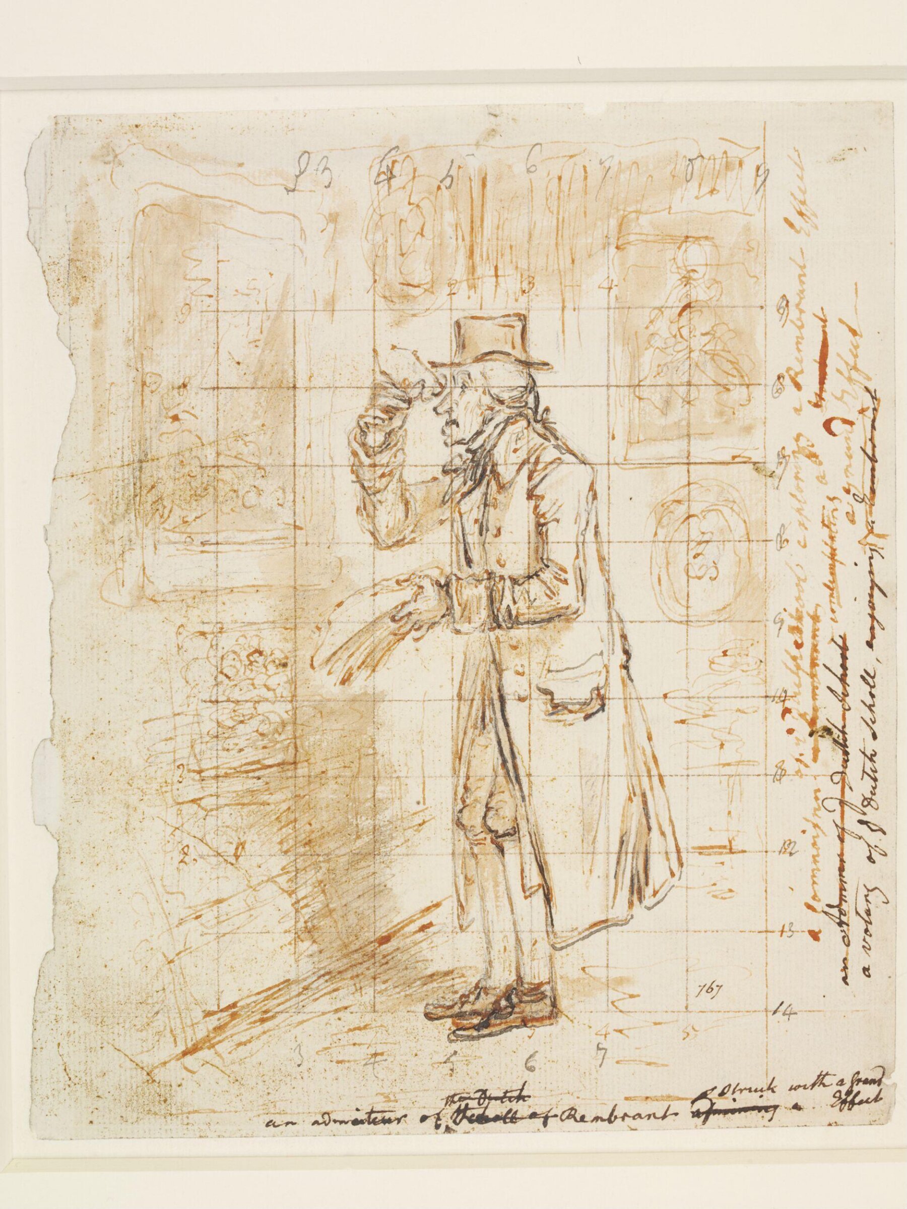 Drawing, James Gillray, 18th - early 19th century