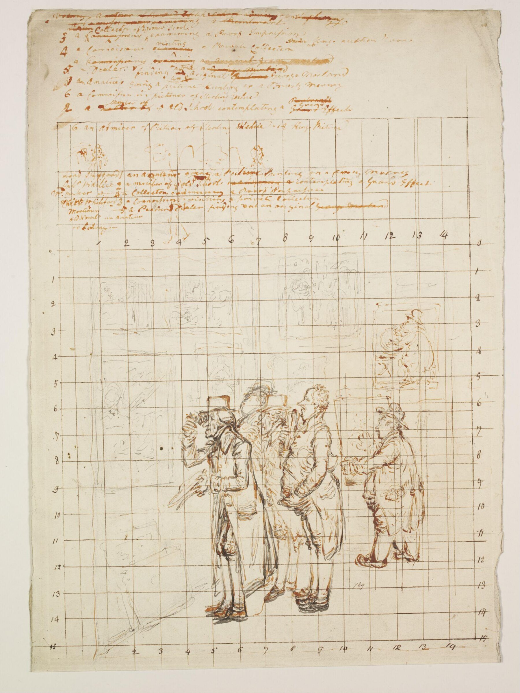 Drawing, James Gillray, 18th - early 19th century
