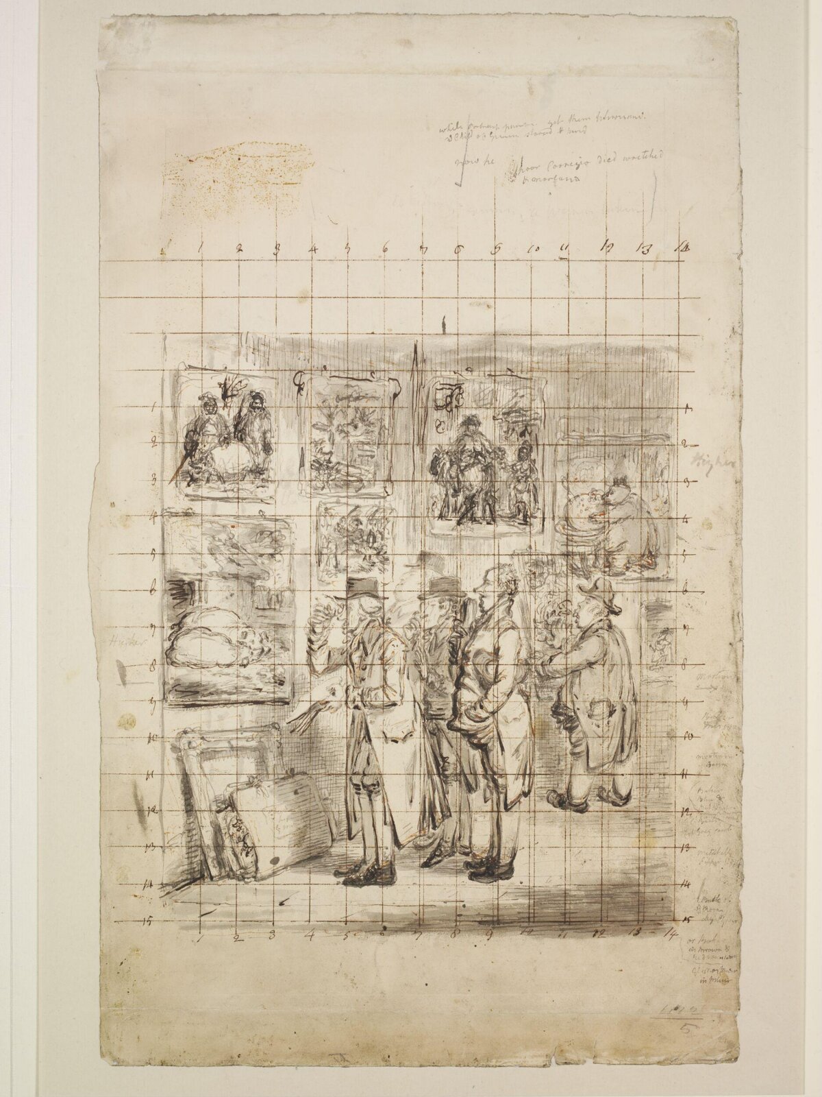 Drawing, James Gillray, 18th - early 19th century