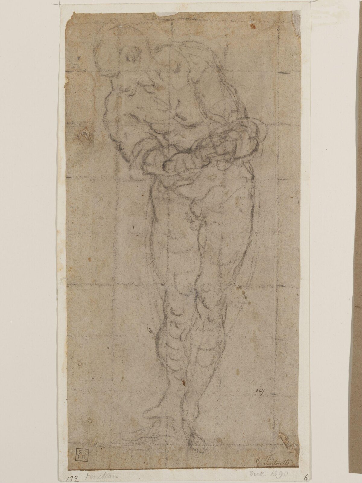 Drawing, Jacopo Tintoretto, ca.1540-1594