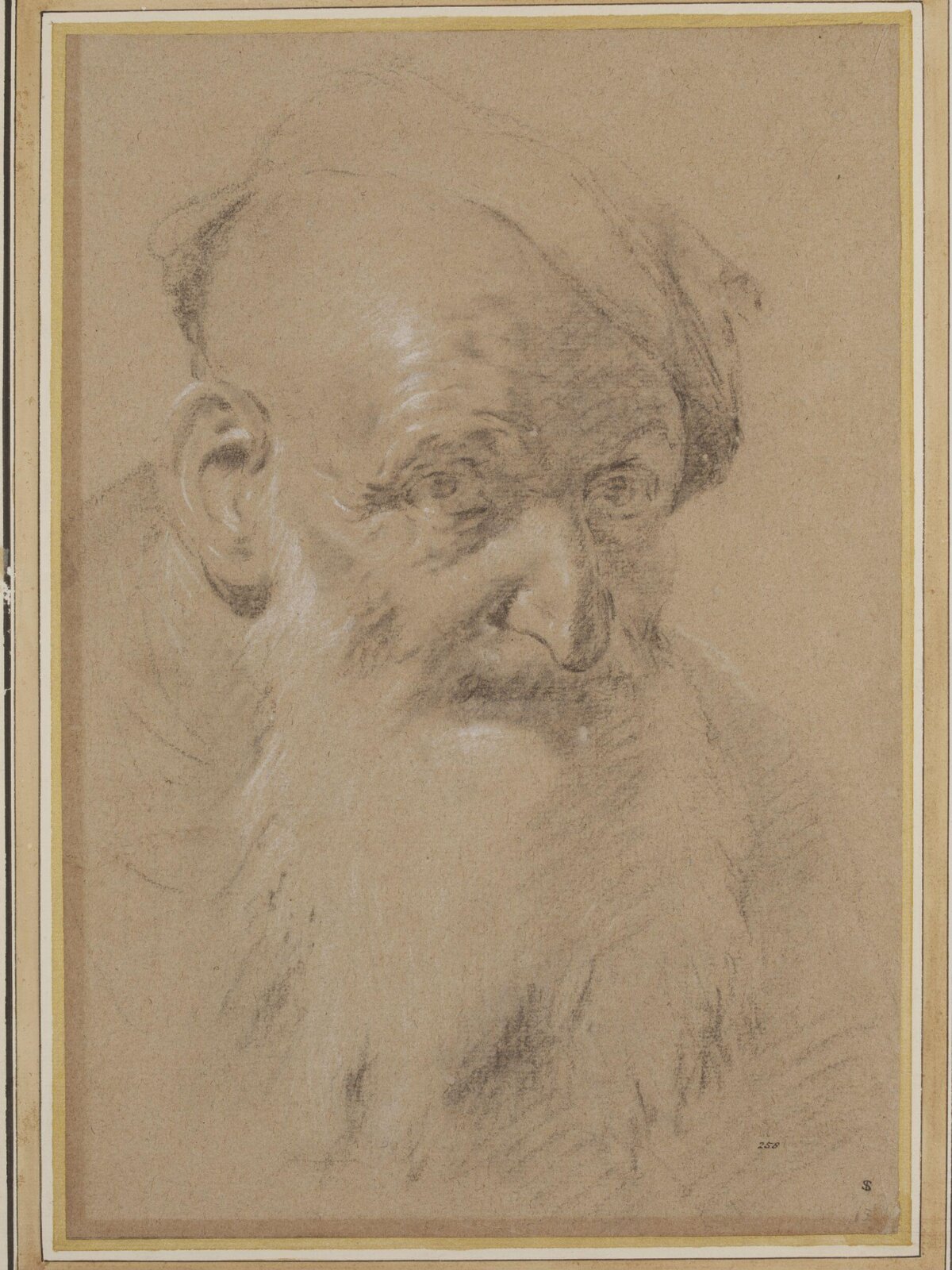 Drawing, Giovanni Battista Piazzetta, ca.1700-1754